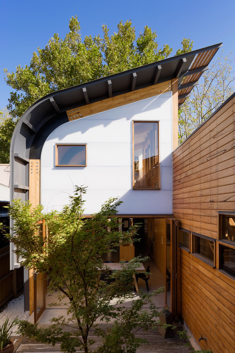 Houzz Австралия: Как построить дом мечты на участке шириной в 6 метров