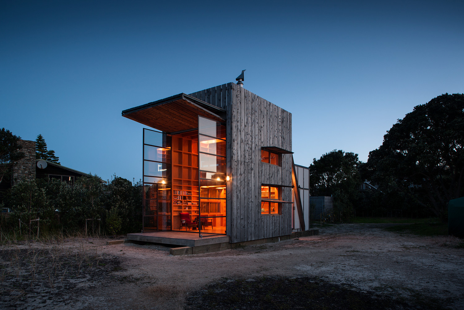 Houzz Новая Зеландия: Мобильный пляжный дом для любителей серфинга