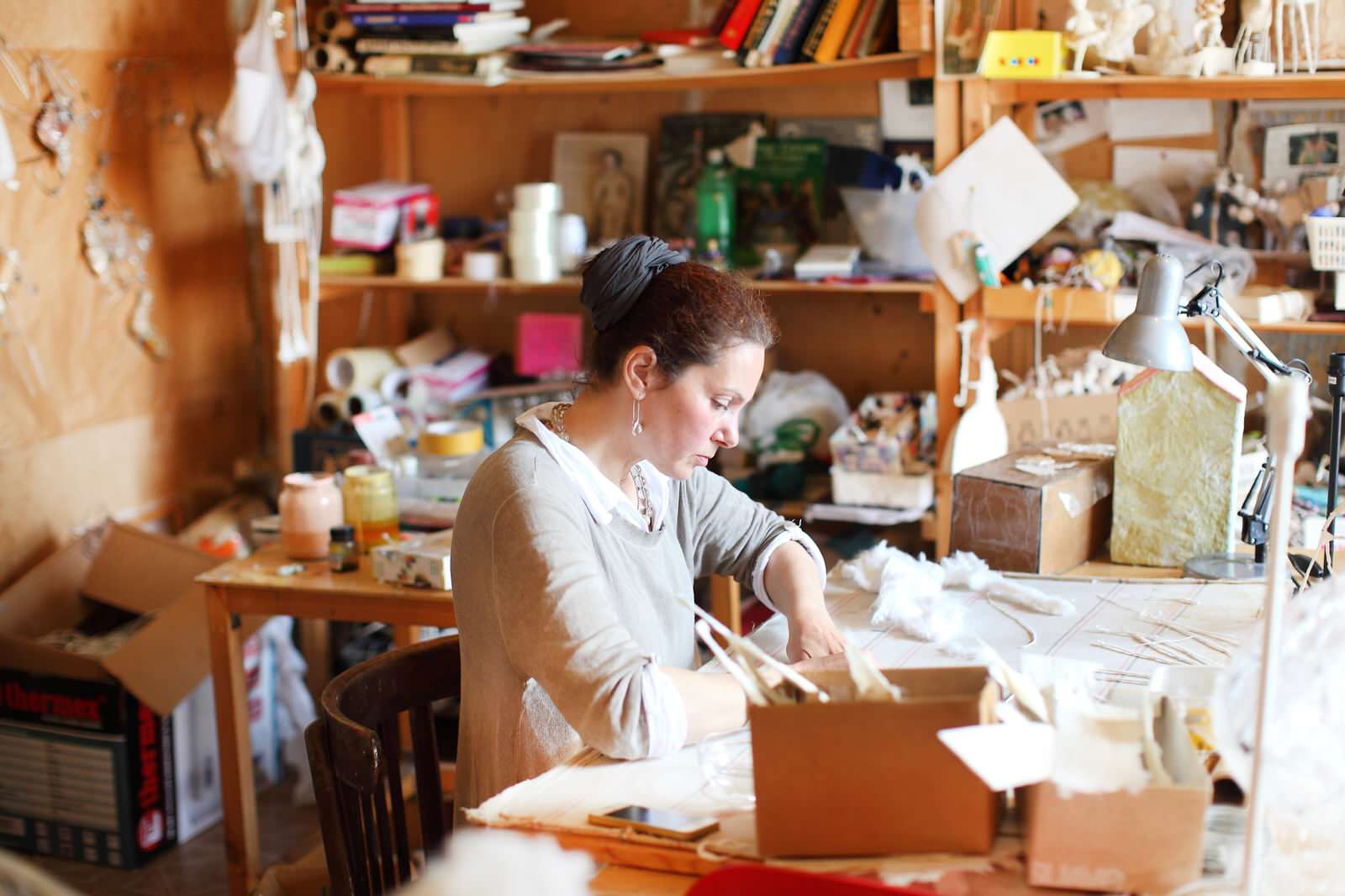 Портрет: Парящие ангелы Дины Хайченко