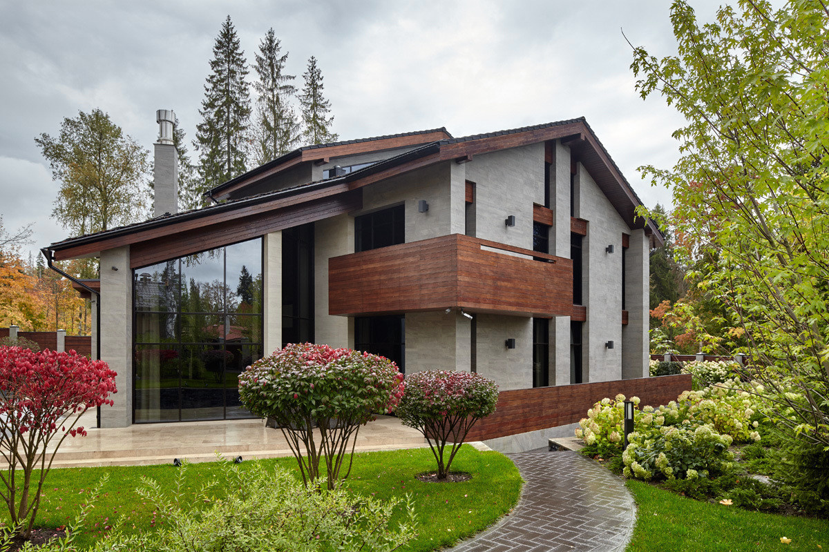 Houzz в саду: Террасный сад, где растут 400 роз