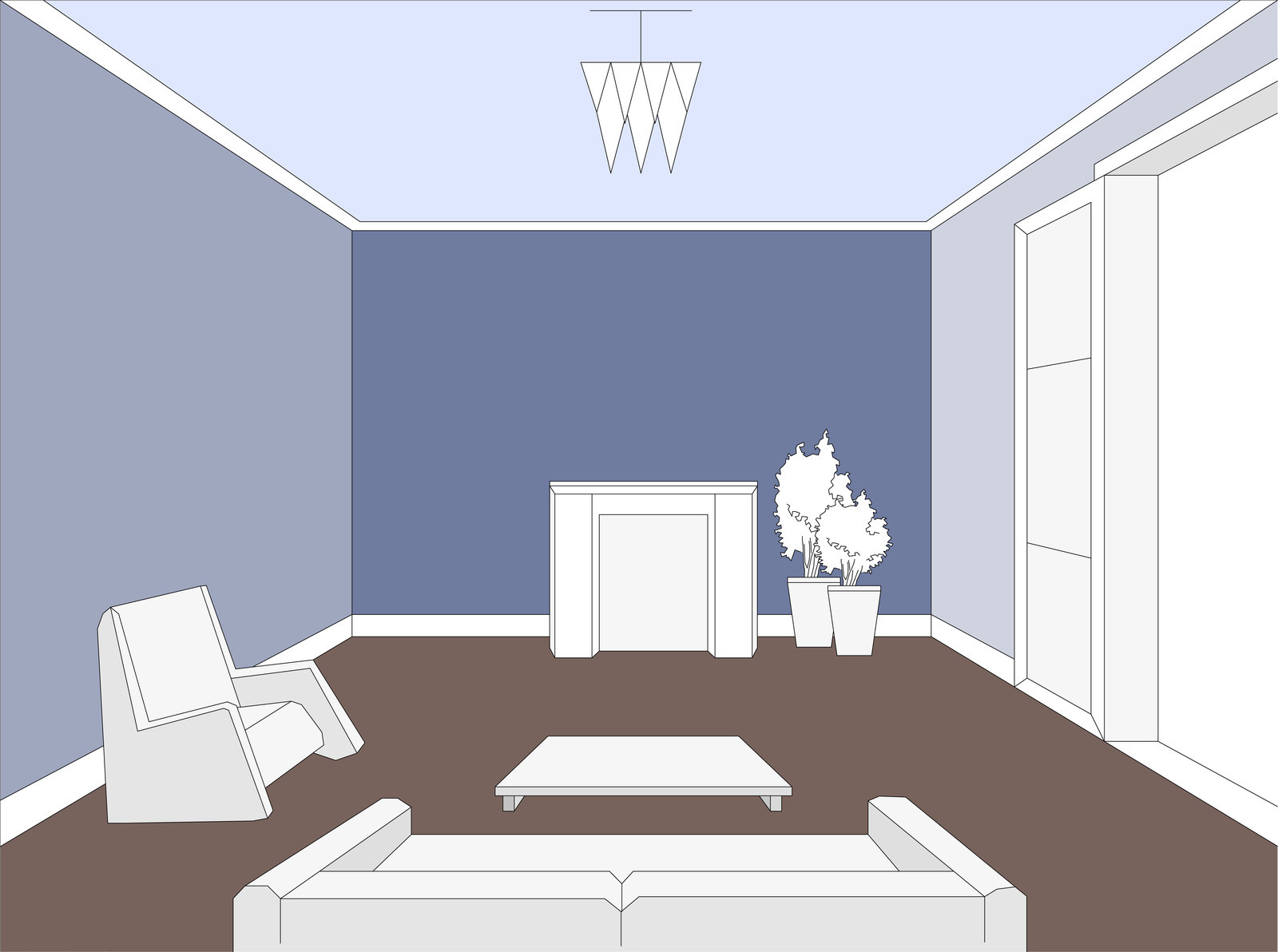 Пол, стены, потолок: Как сочетать их друг с другом