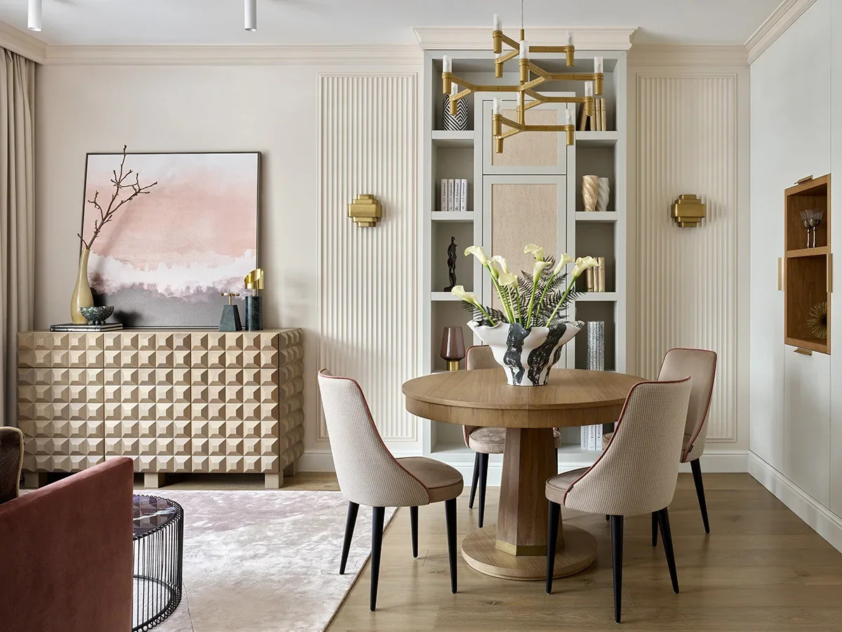 Houzz тур: 45 кв.м — квартира в оттенках заката