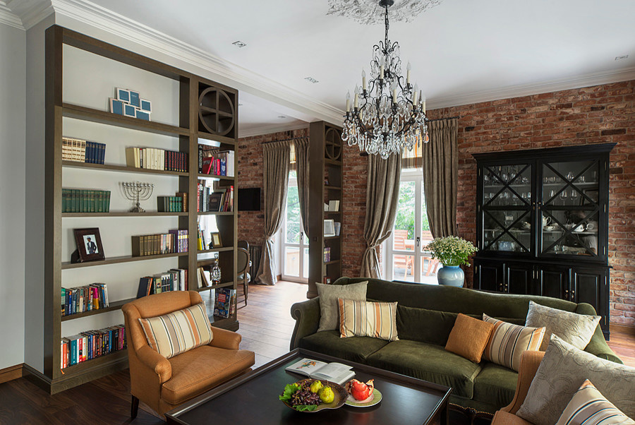 Houzz тур: Элементы лофта и неоклассики в доме с историей