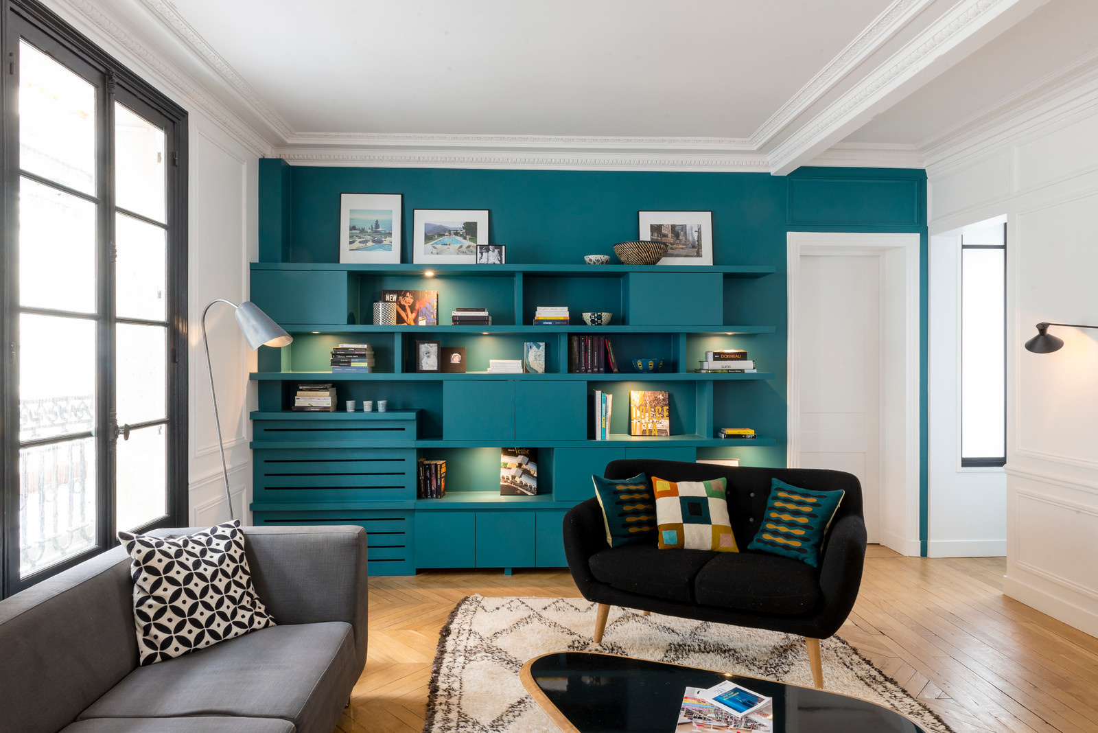 Houzz Франция: Новые комнаты и уют после ремонта в парижской квартире