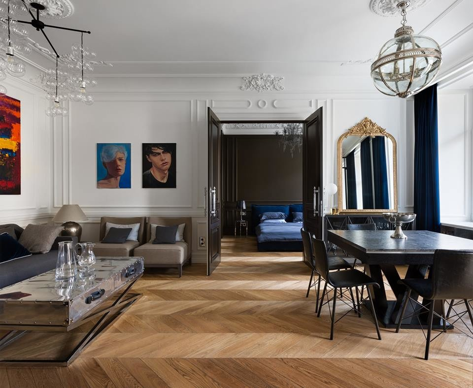 Houzz Украина: Квартира в дореволюционном доме