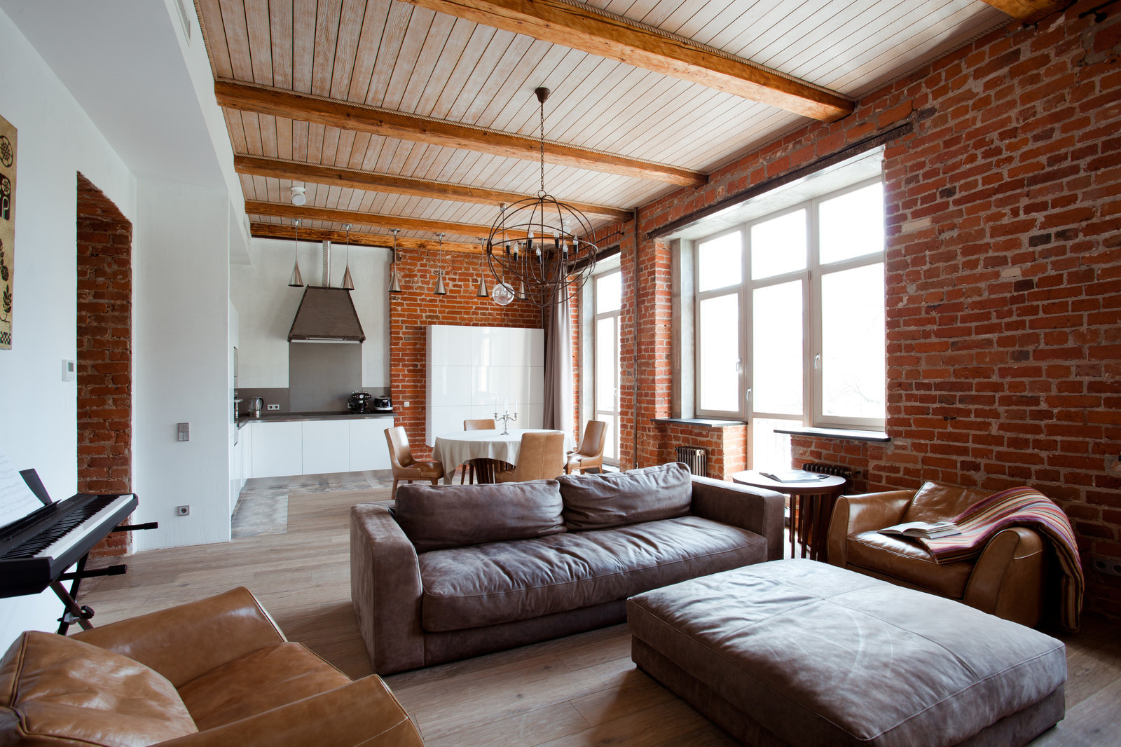 Houzz тур: Современный лофт в сталинке