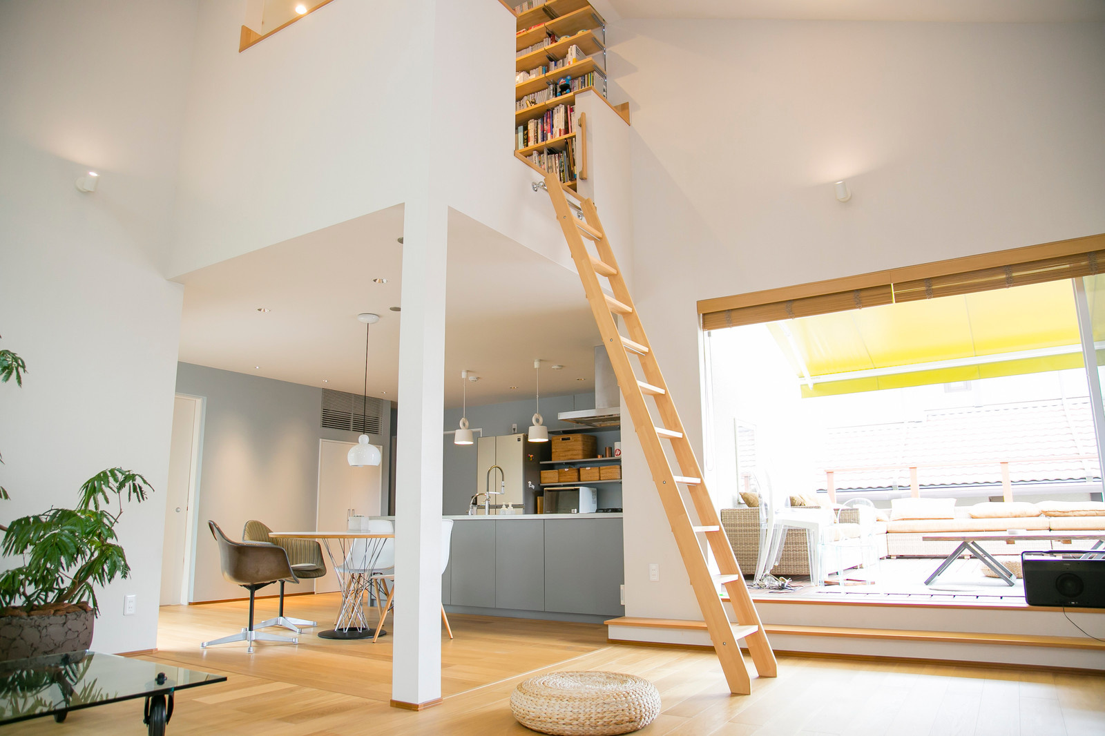 Houzz Япония: Квартира в Осаке для нескольких поколений семьи