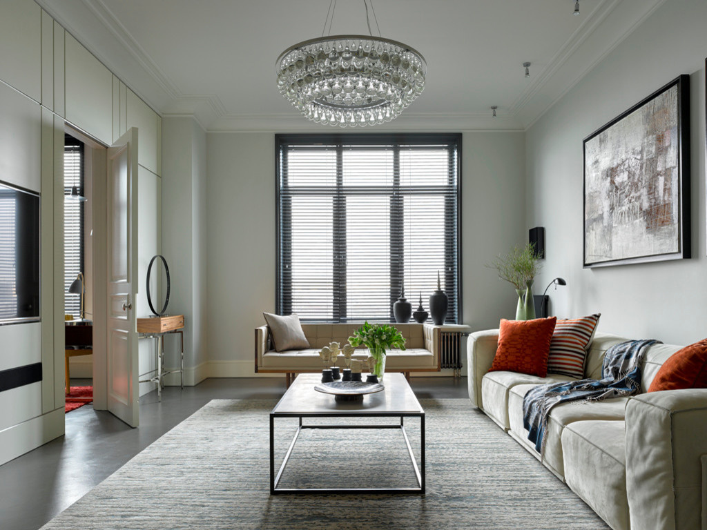 Houzz тур: Квартира в Москве с атмосферой Нью-Йорка и Лондона