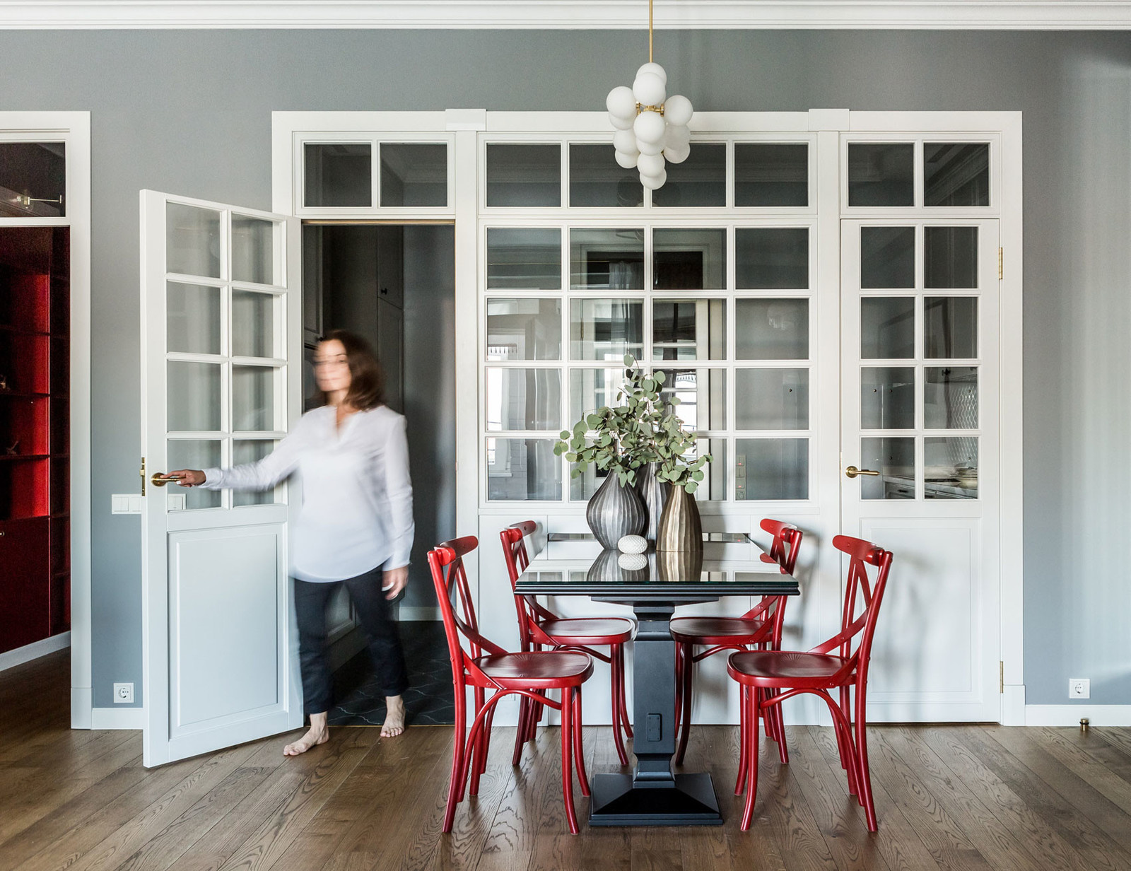 Houzz тур: Серая-серая квартира на севере Москвы