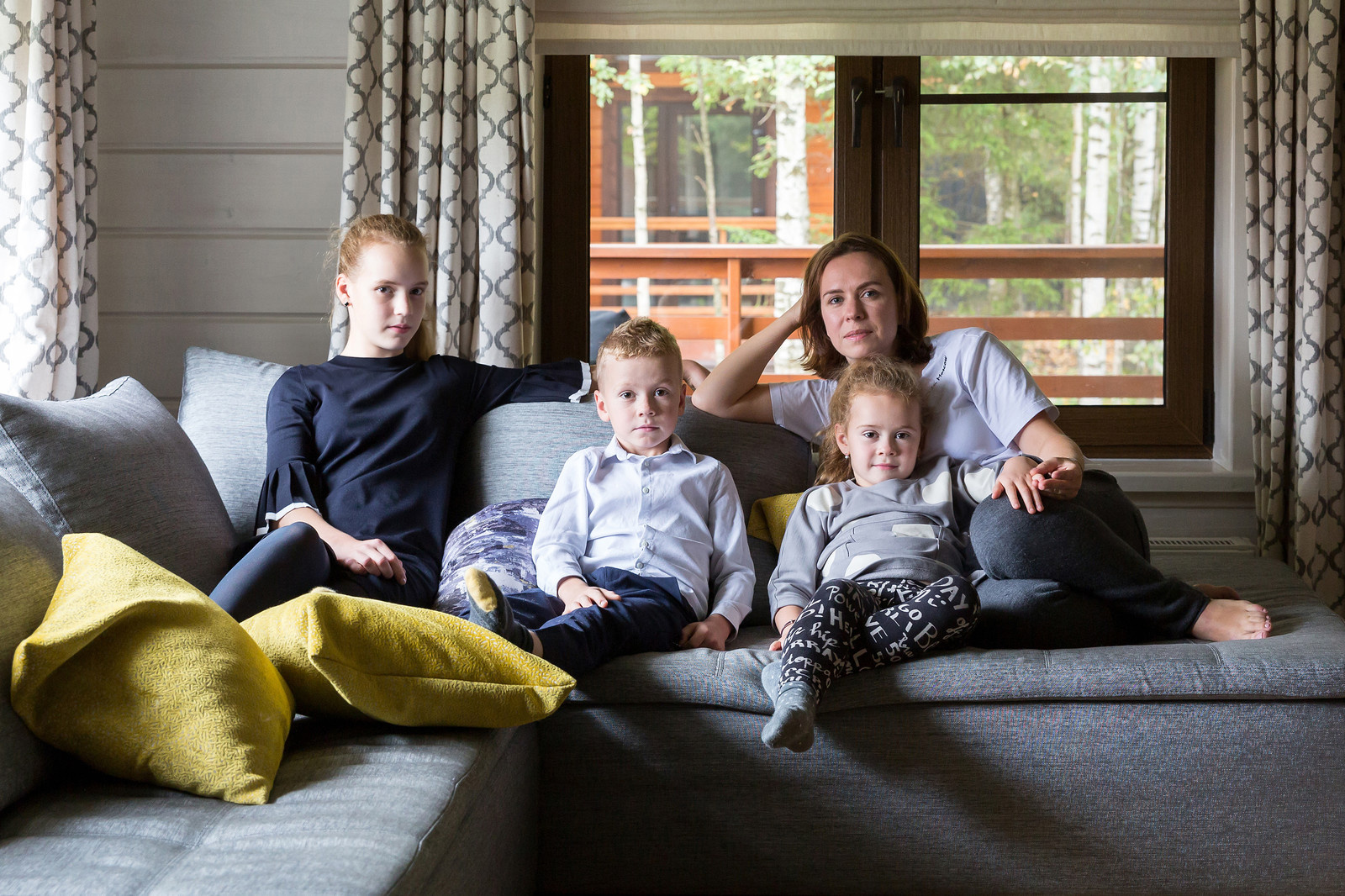 В гостях: Дальняя дача для семьи с тремя детьми