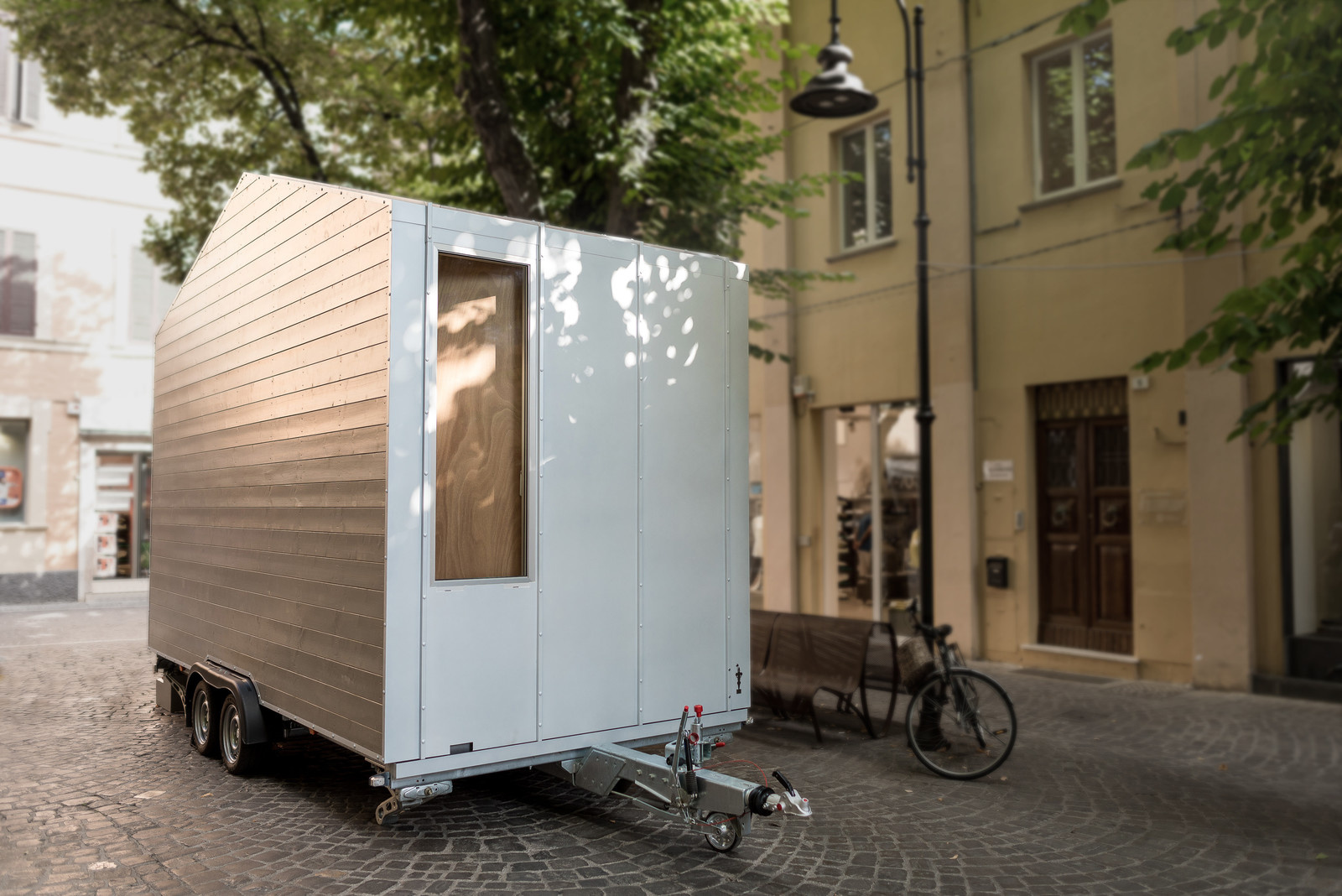 Houzz Италия: Маленький дом 9 кв.м — на колесах