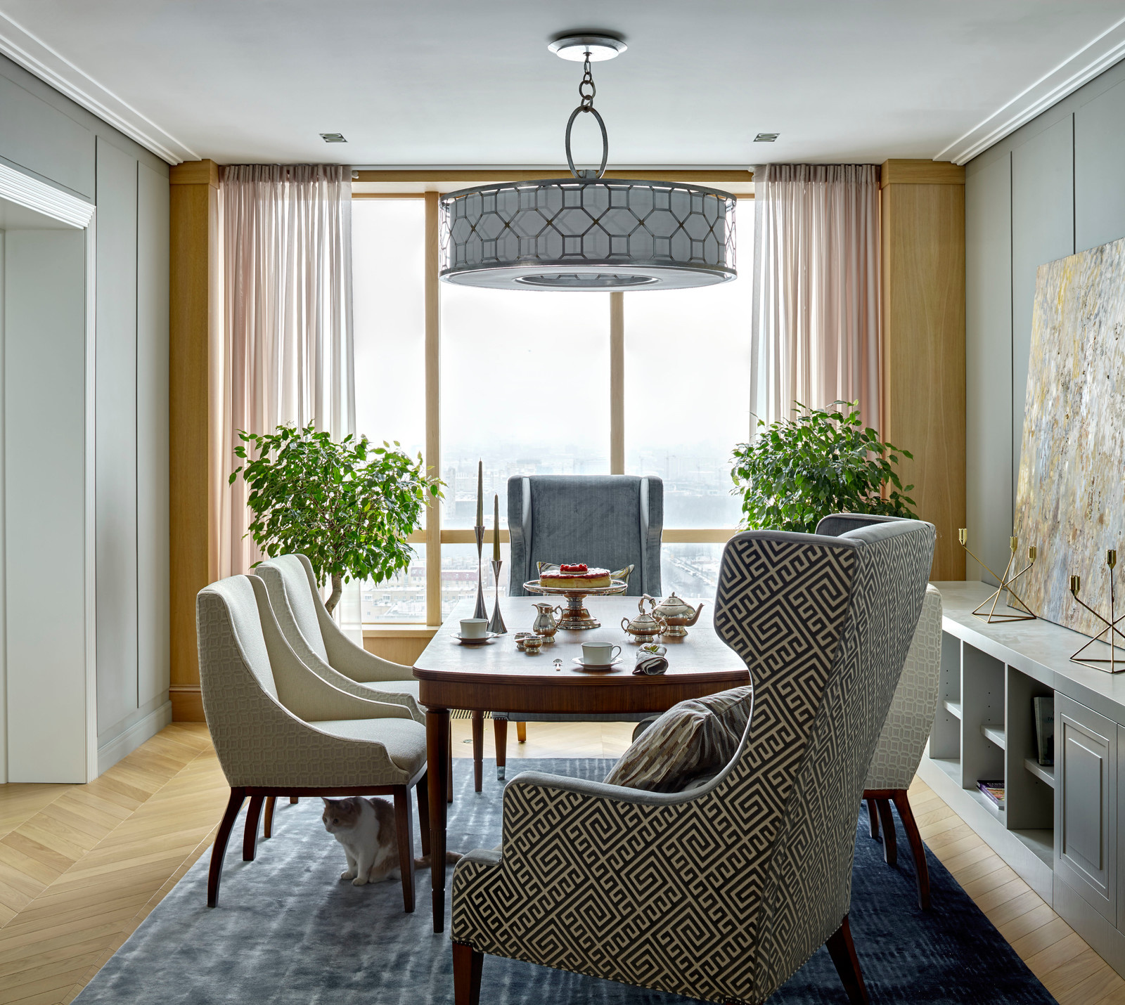 Обложка статьи: Houzz тур: Вдохновение Манхеттена в московской квартире на 29 этаже