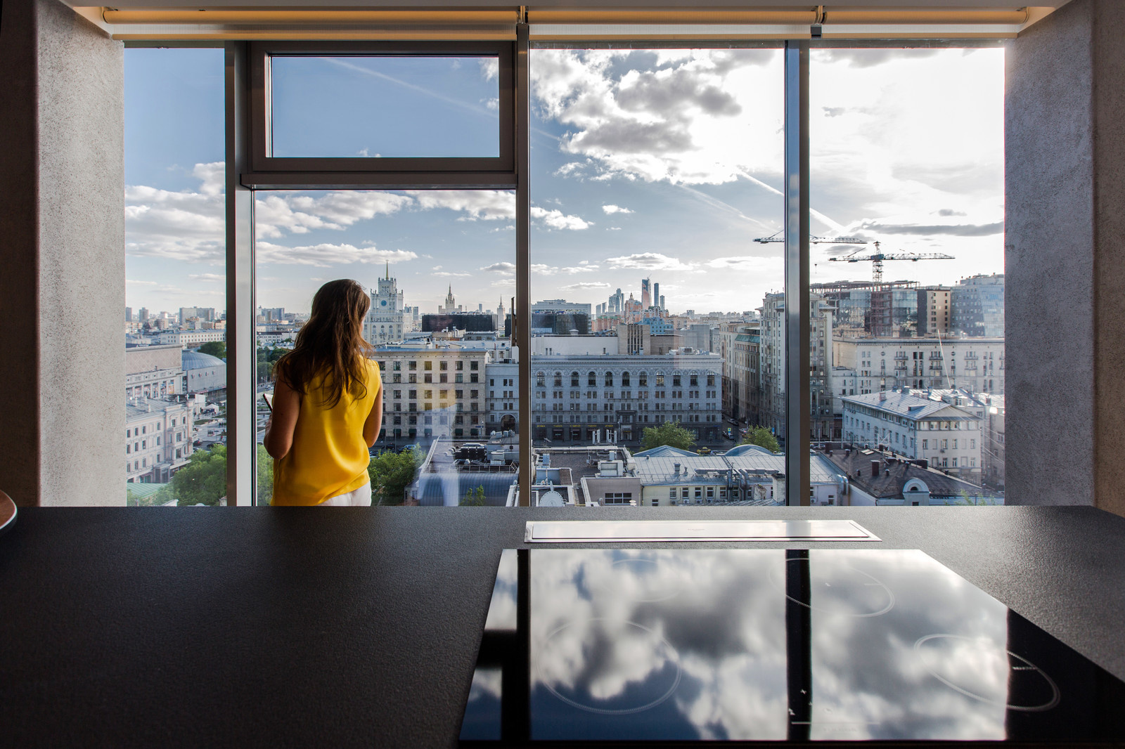 Houzz тур: Квартира с фарфоровым «ядром»