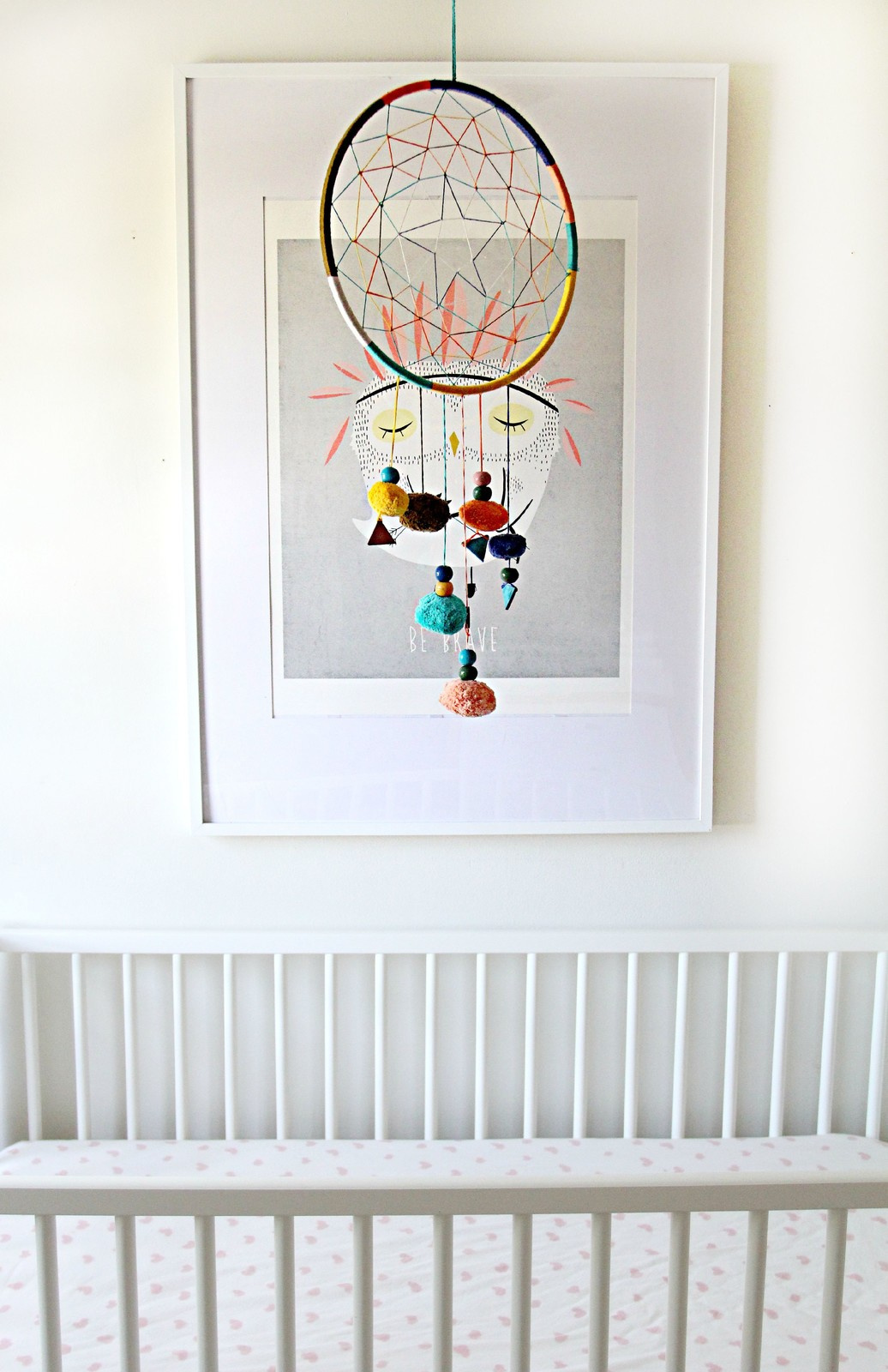 Просто повторить: Как украсить детскую помпонами