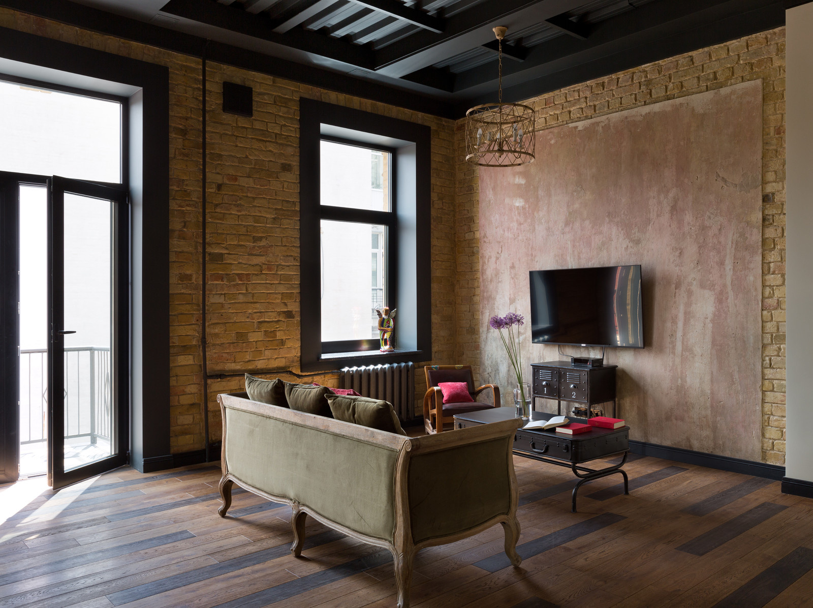Houzz Украина: Стильная квартира вместо офиса в Киеве