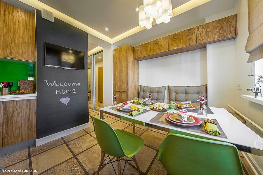 Houzz тур: Скандинавский стиль и эко-дизайн в двухкомнатной квартире