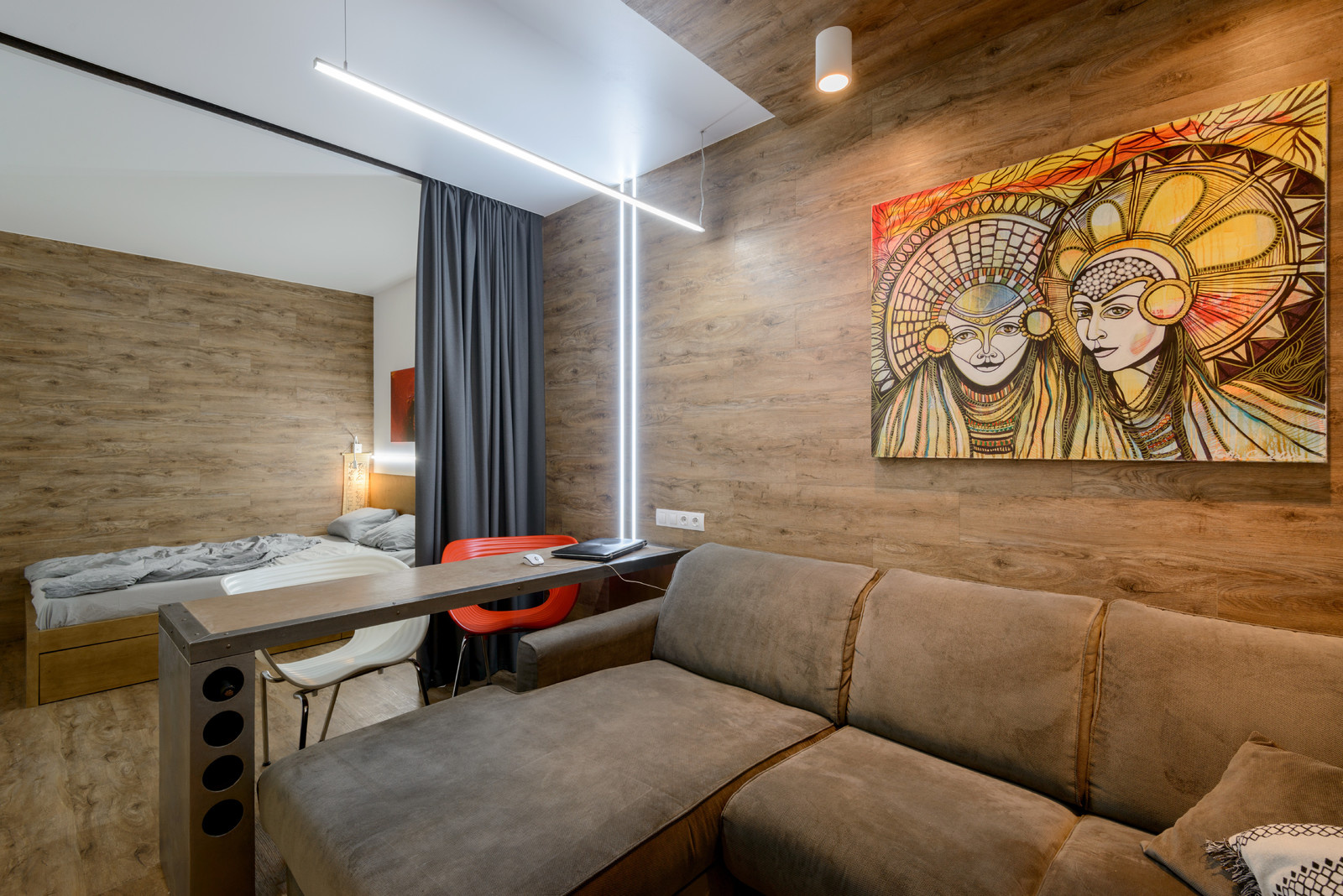 Houzz тур: Квартира архитектора с детской в Новосибирске