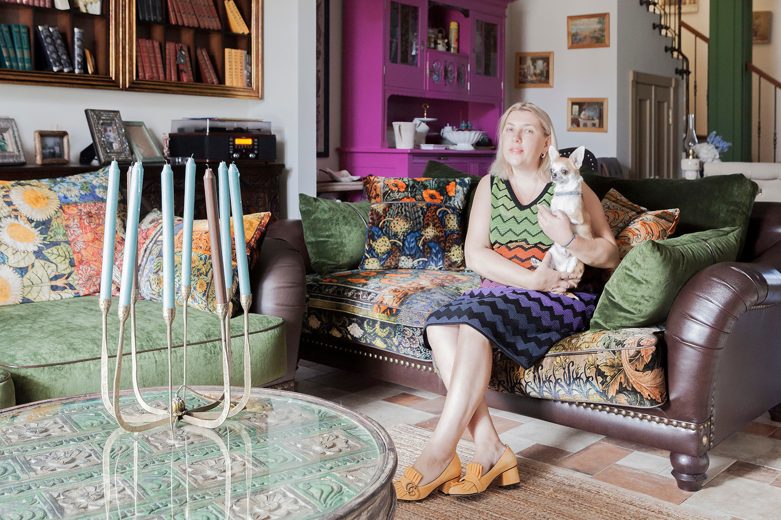 В гостях: Таунхаус, который вдохновил хозяйку начать бизнес