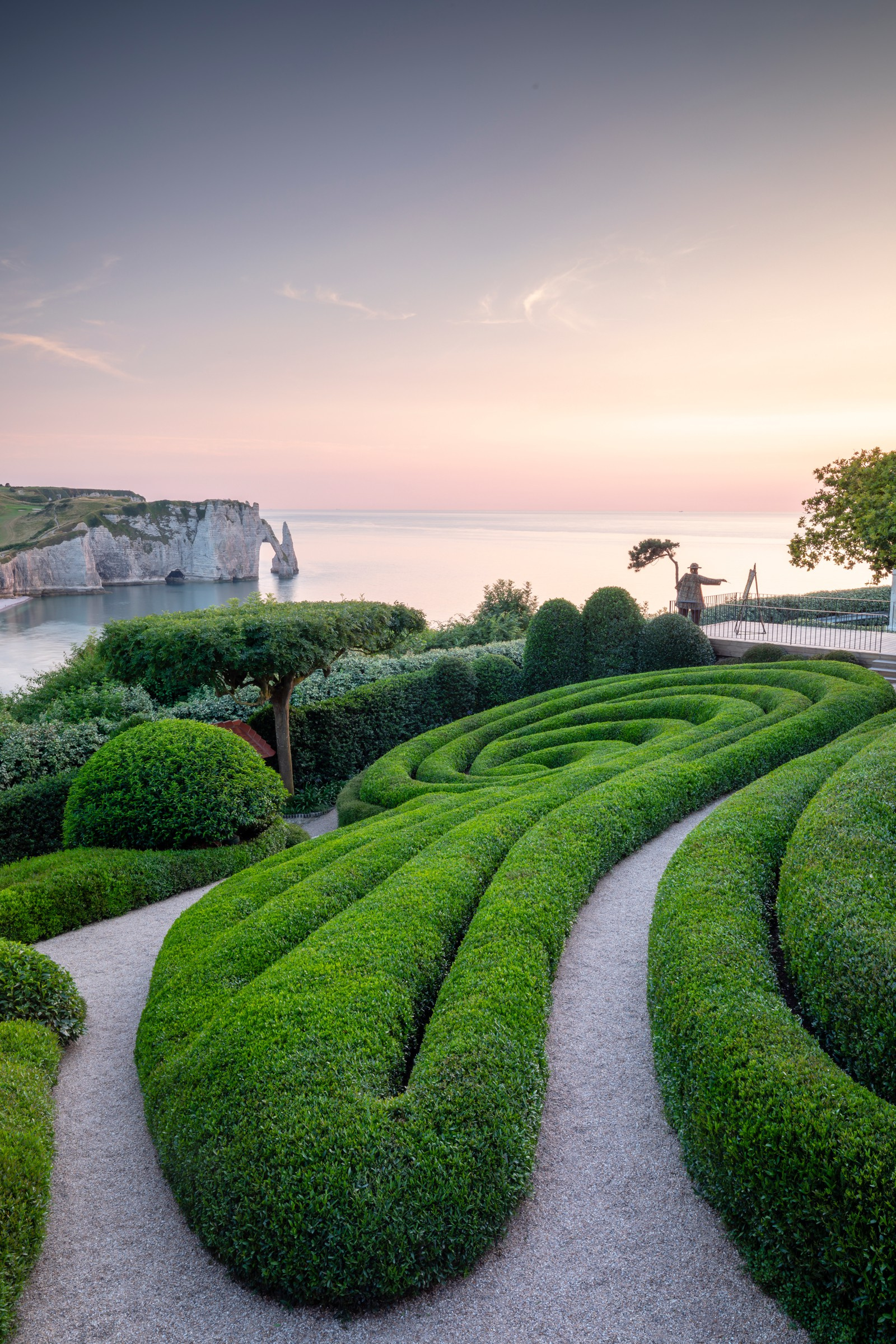 Проект недели: Сад русского дизайнера в нормандском Этретa