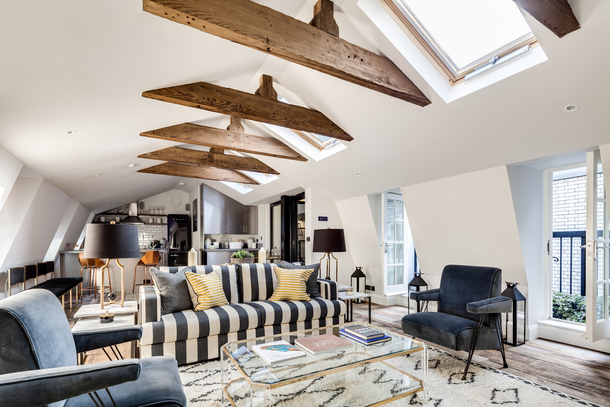 Houzz Британия: Индустриальный шик в центре Лондона
