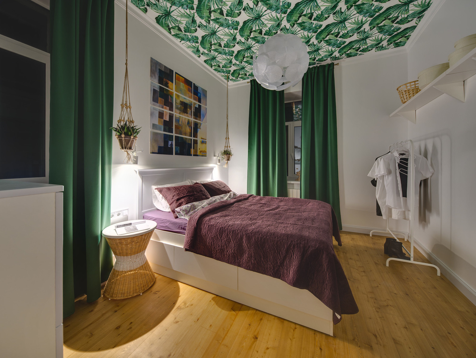 Houzz Украина: Яркий скандинавский стиль в старом доме