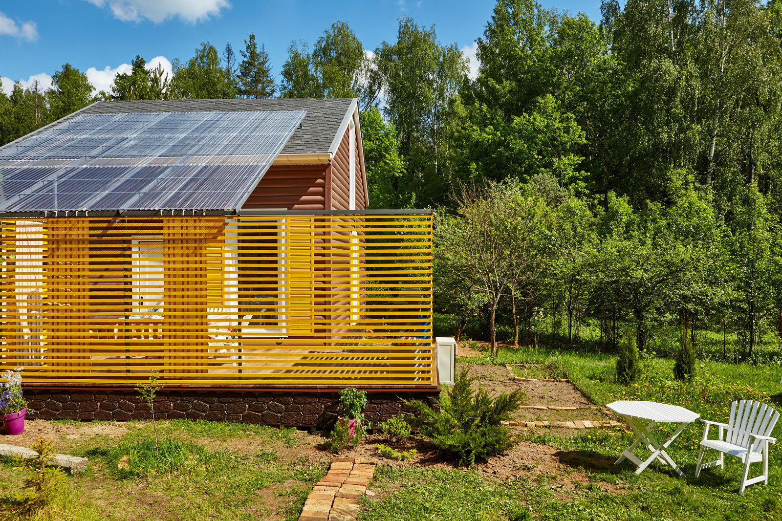 Агент под укрытием: Делаем навес к дому