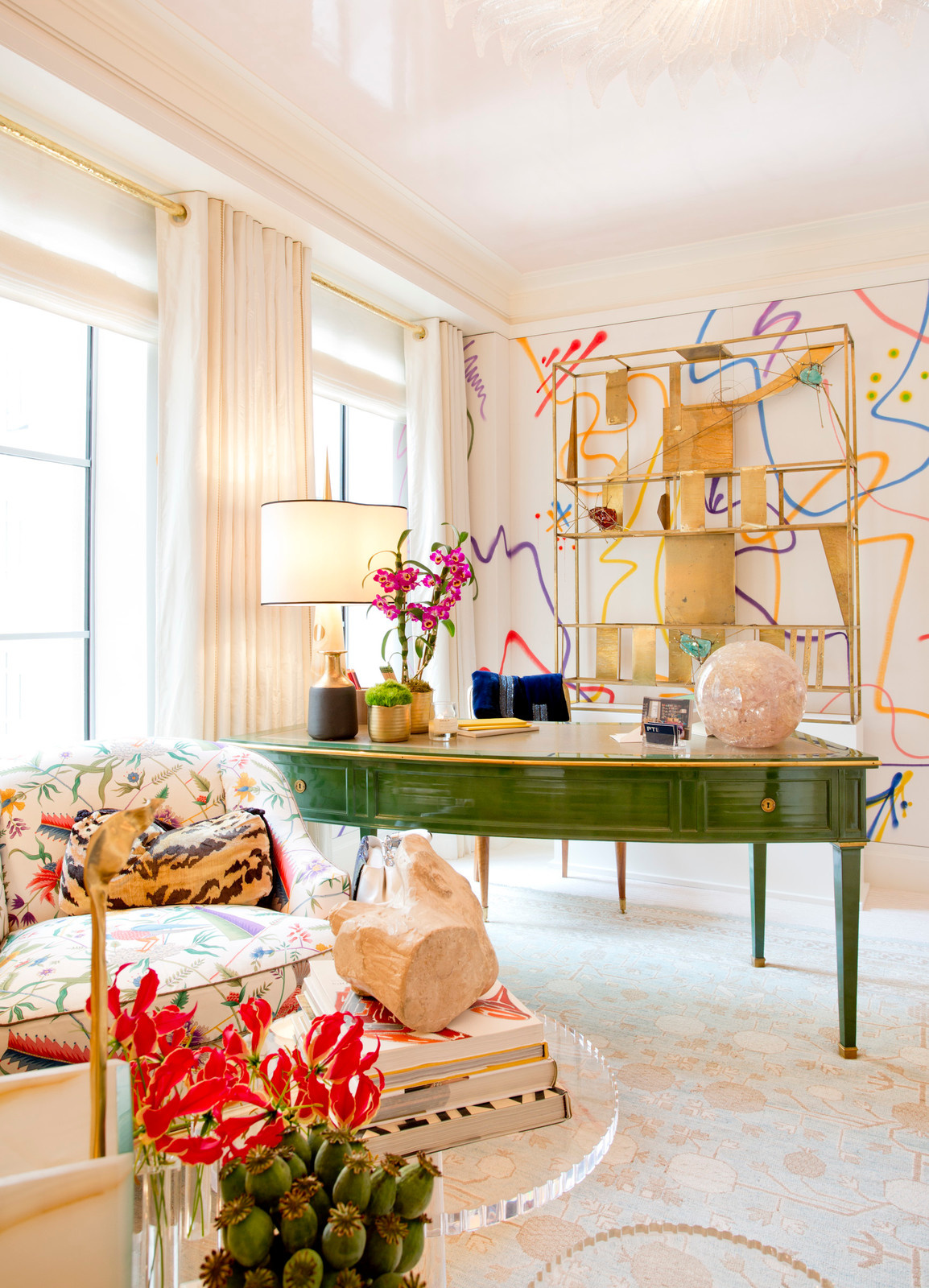 Микротренды: Глянец и яркие краски на выставке Kips Bay Decorator Show