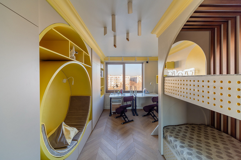 Проект недели: Солнечная детская для брата и сестры