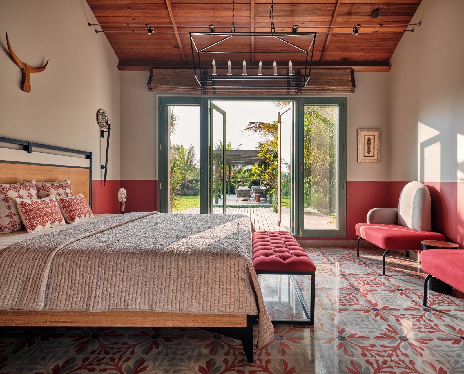 Houzz Индия: Большой дом в тропическом стиле