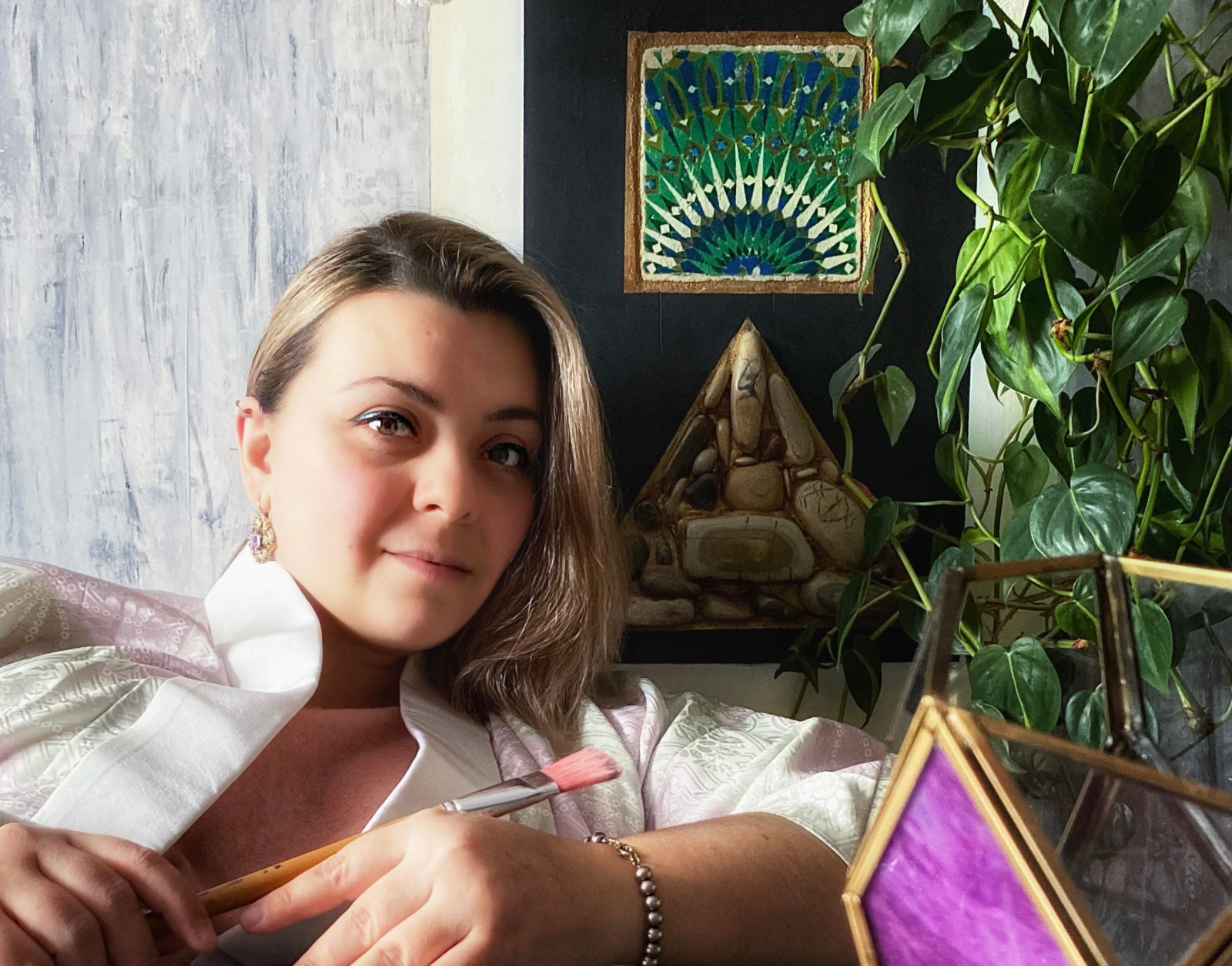 В гостях: «Нарисованный» дом или четыре стихии одного интерьера