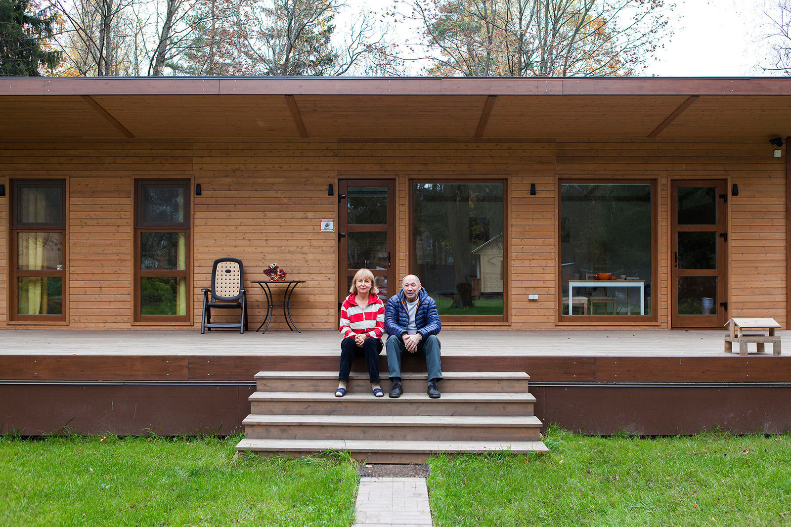 В гостях: Компактный дом на двоих — подарок родителям