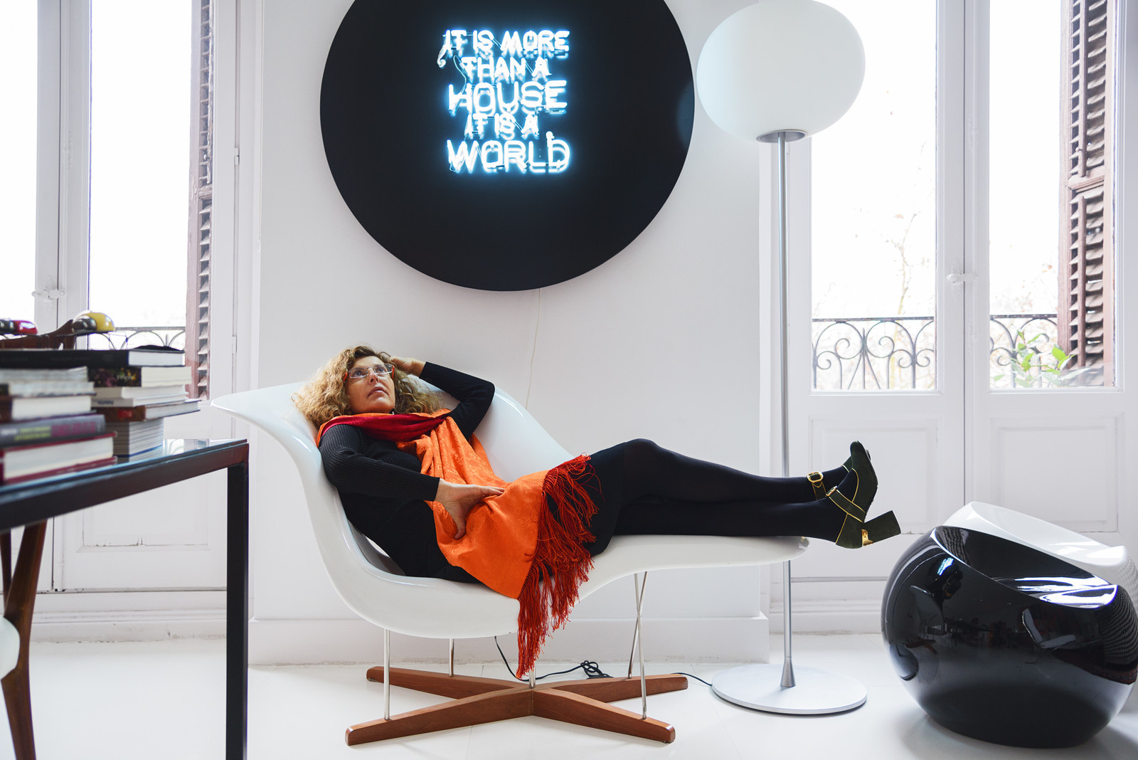 Houzz Испания: Дом архитектора, полный ярких красок