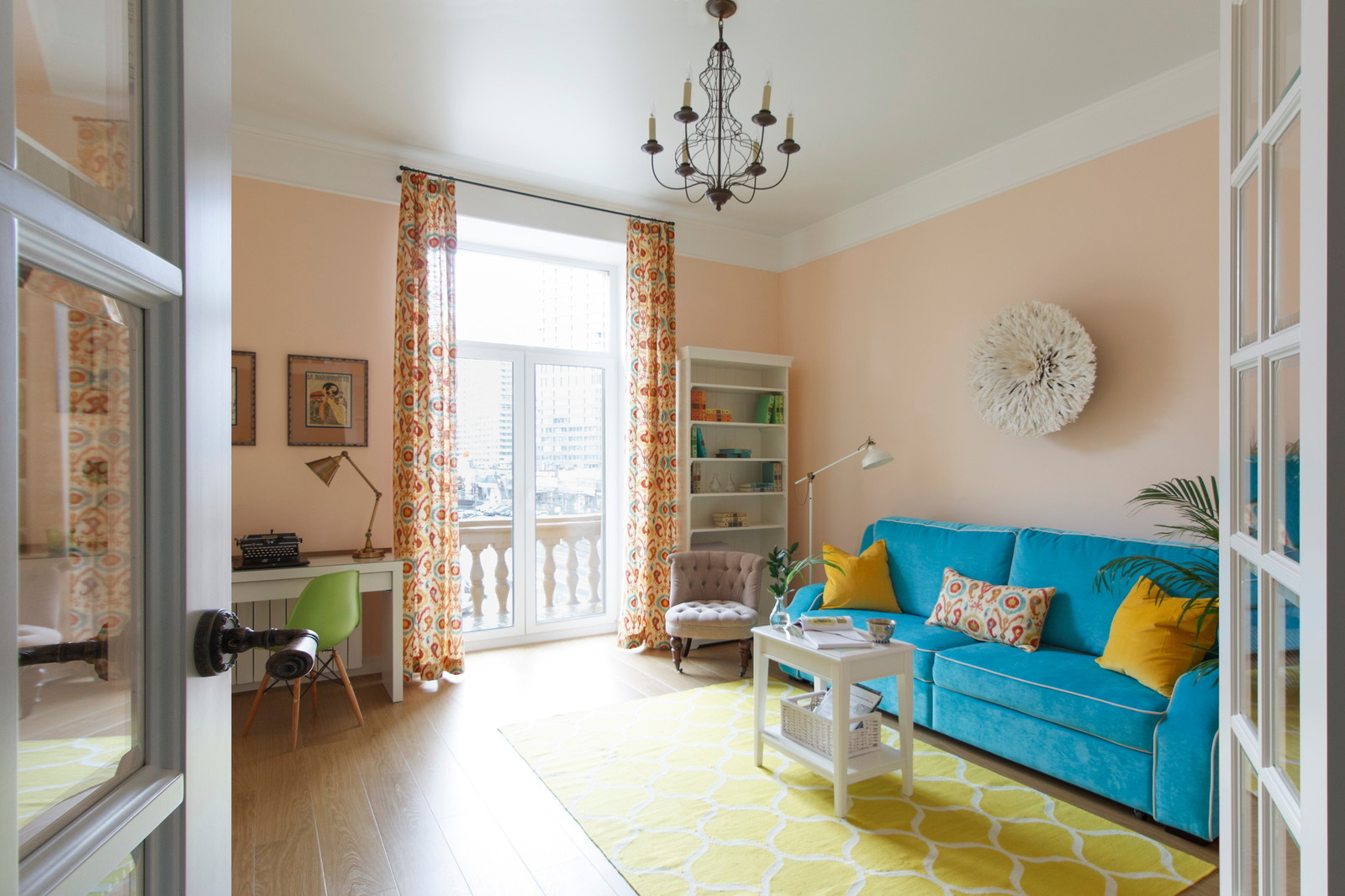 Houzz тур: Торжество флоры и фауны в квартире на Новом Арбате