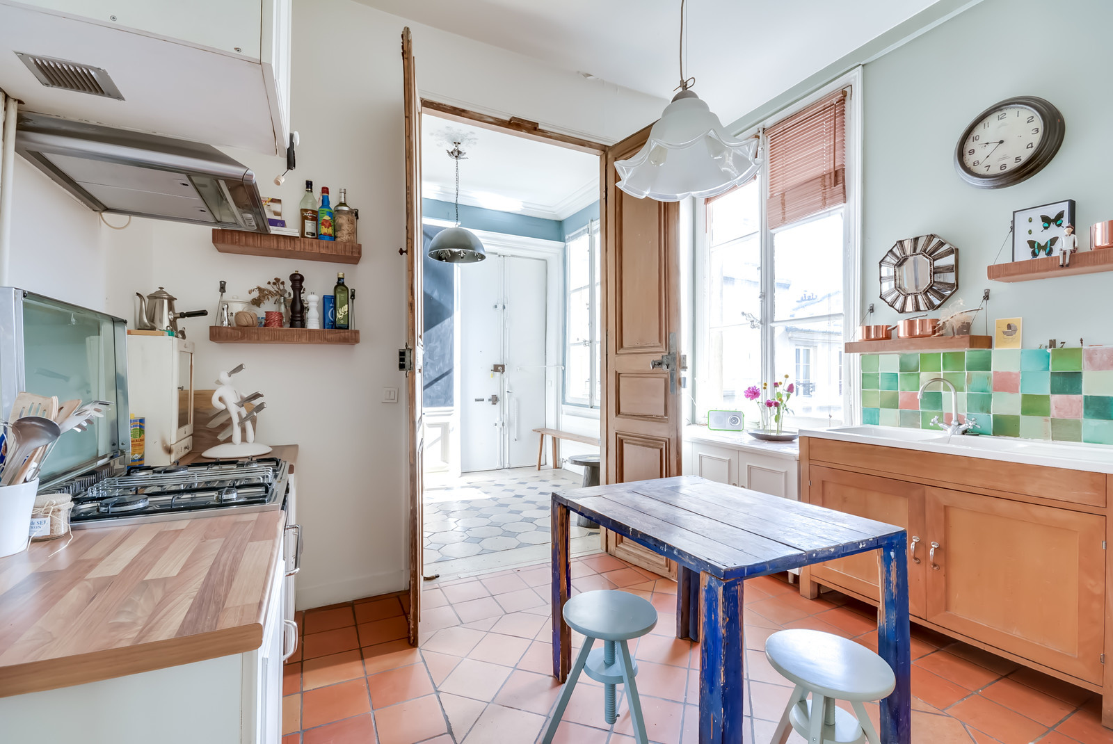Houzz Франция: Немного эклектики в парижской квартире