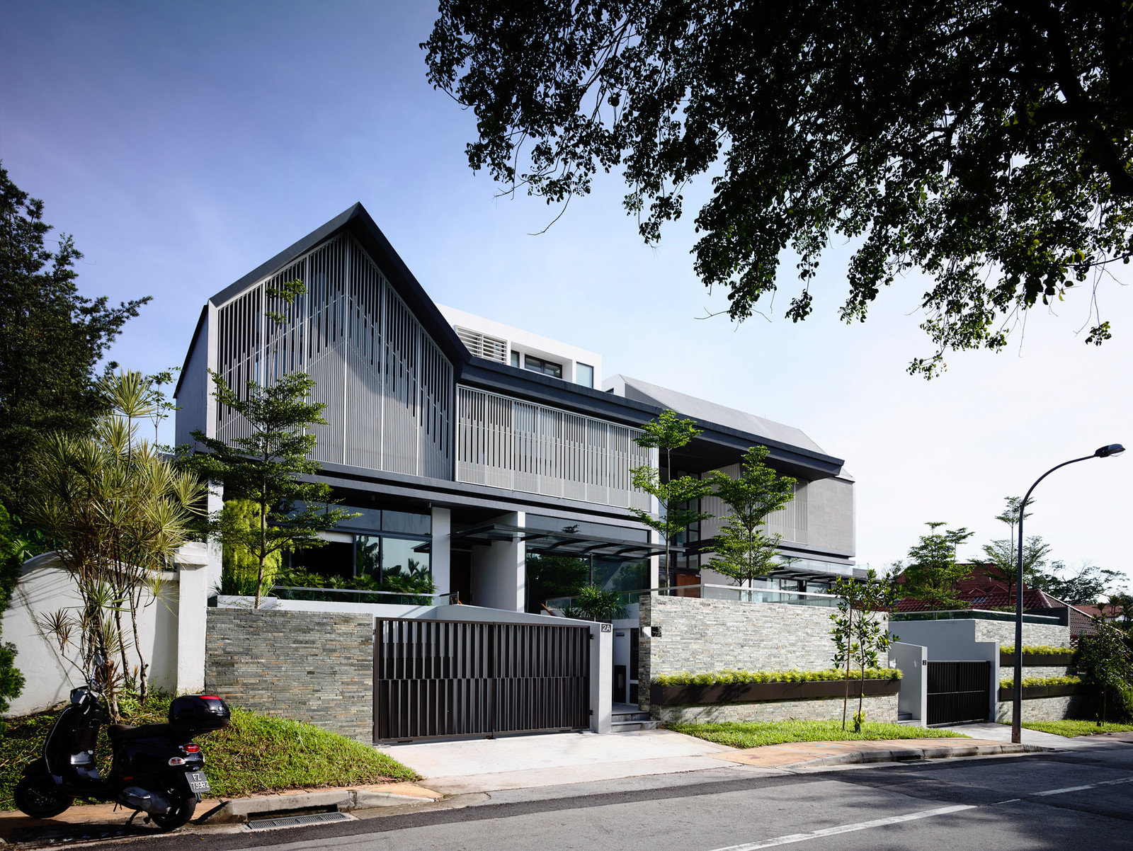 Houzz Сингапур: Чтобы внуки жили через крыльцо