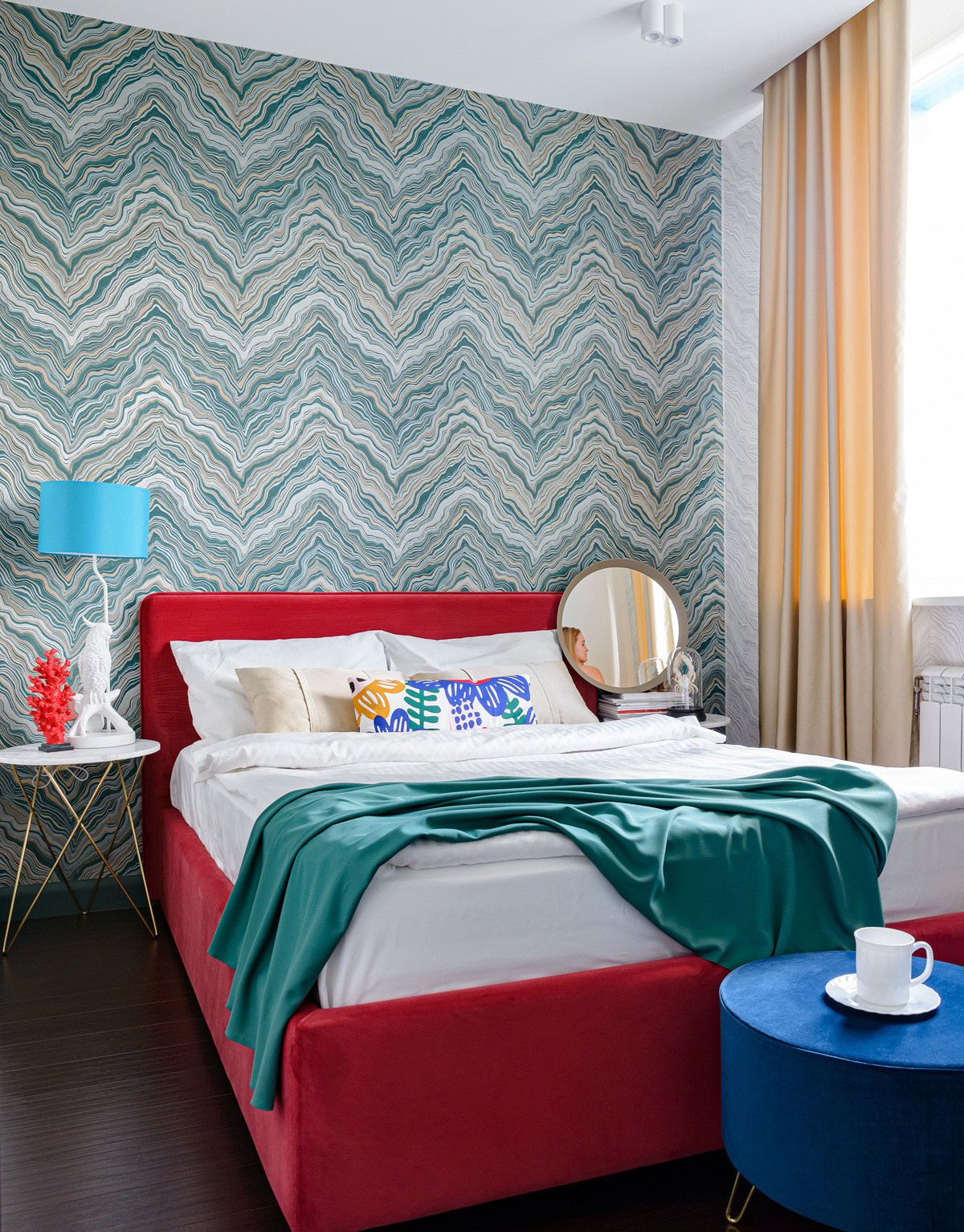 До и после: Спальня дизайнера — ремонт на самоизоляции со сметой