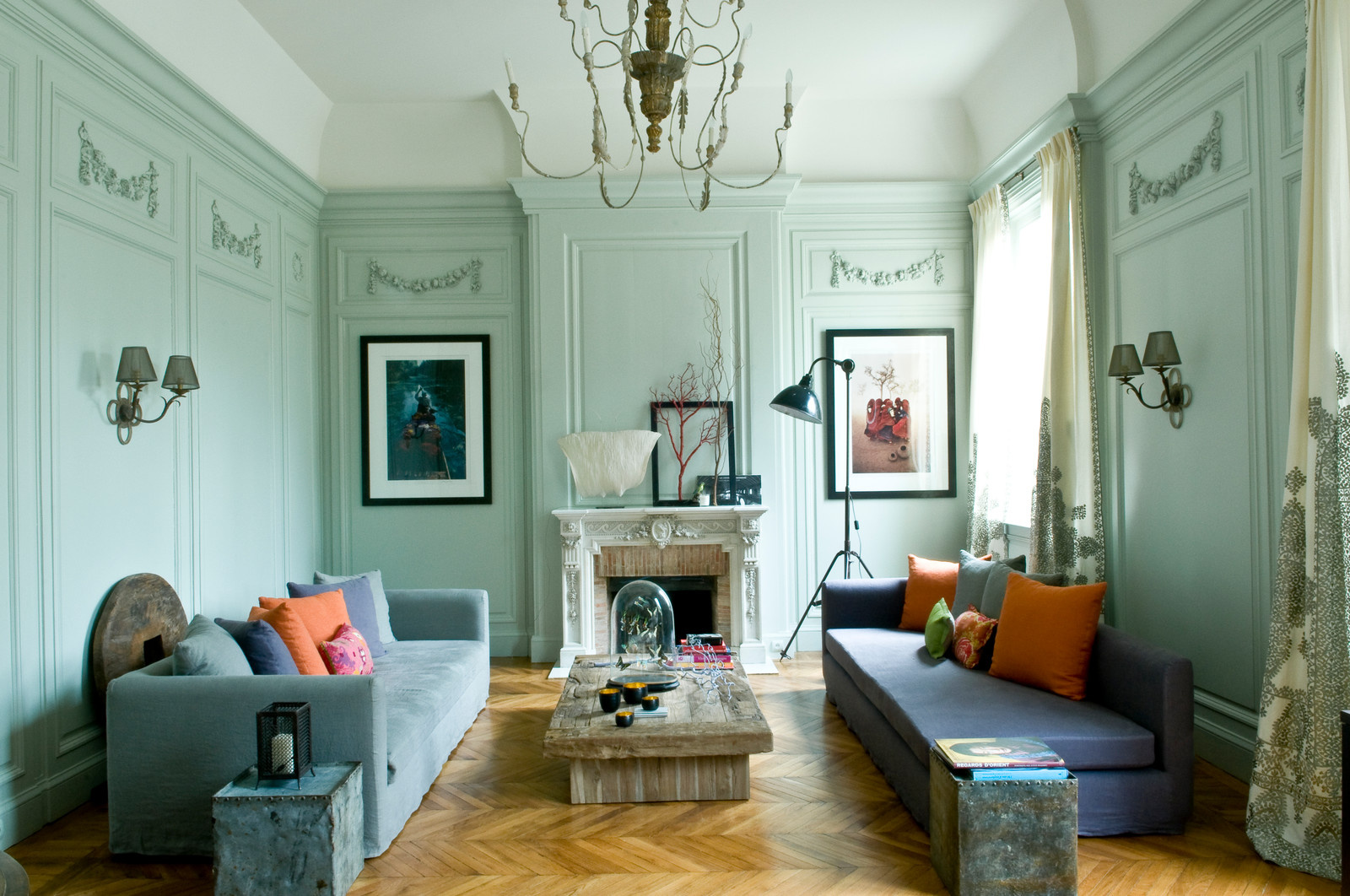 Houzz Франция: Квартира с историей в османовском особняке
