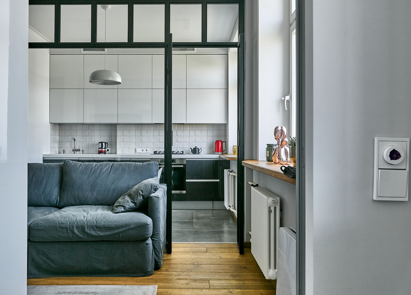 Houzz тур: Из «двушки» в «трешку» без переноса кухни