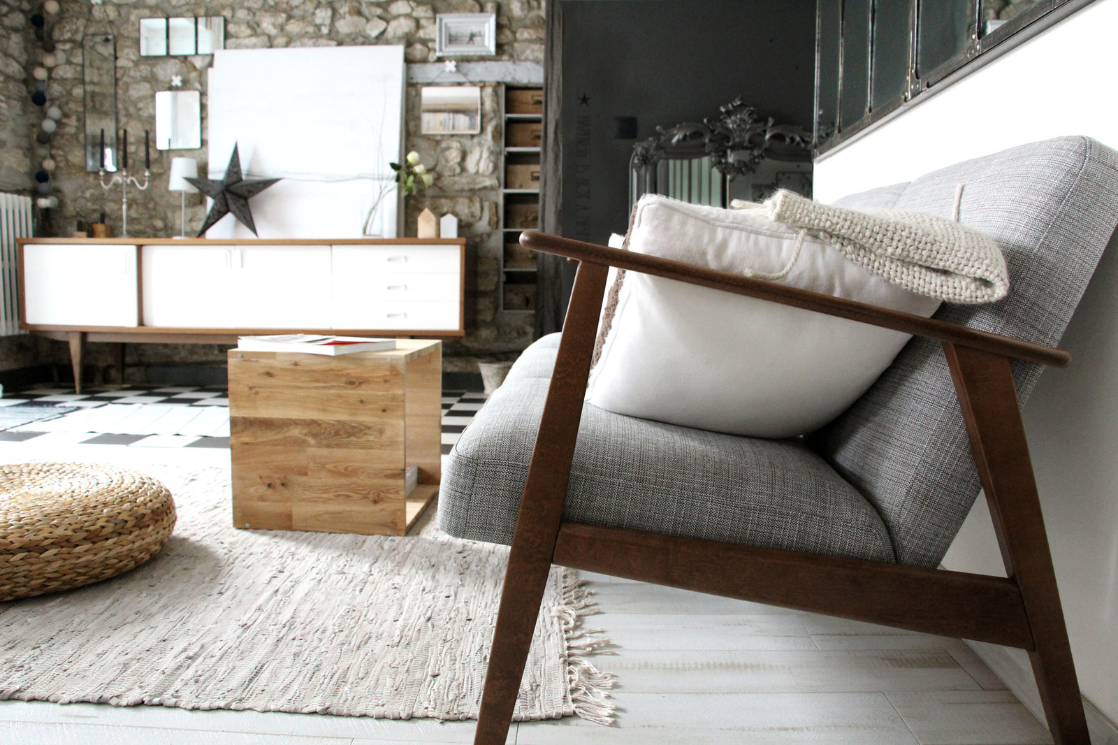 Houzz Франция: Двухсотлетний дом с лаконичными интерьерами