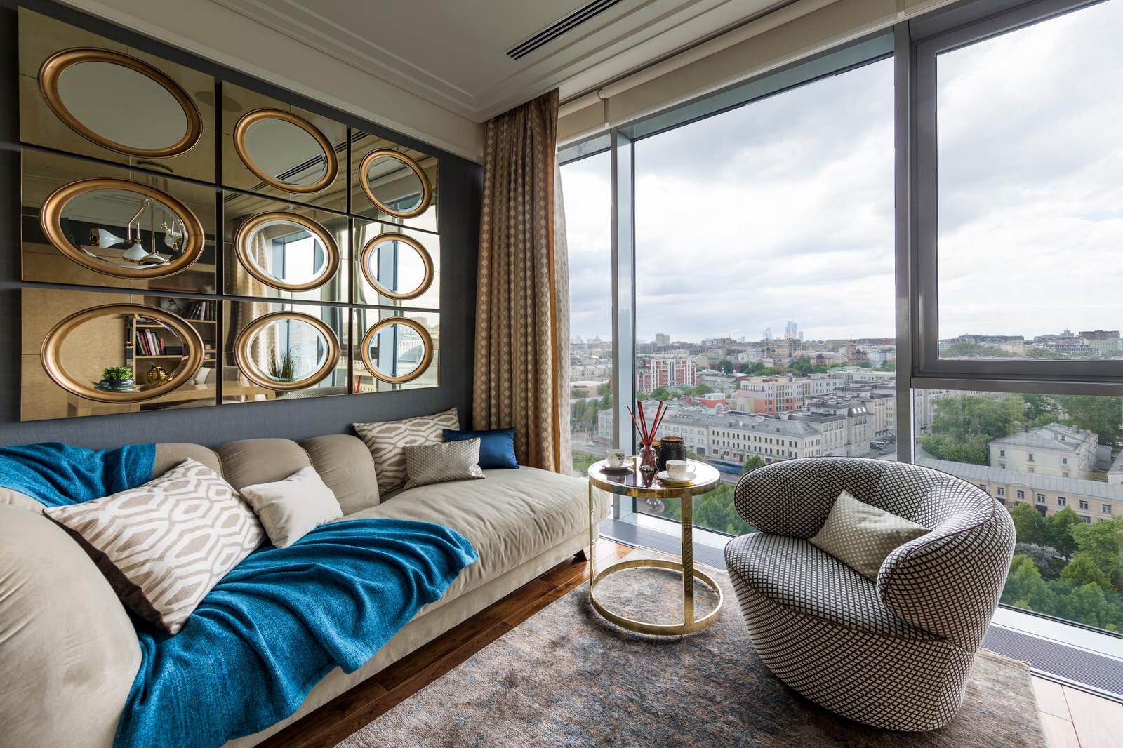 Houzz тур: Квартира с эффектным видом на Цветной Бульвар