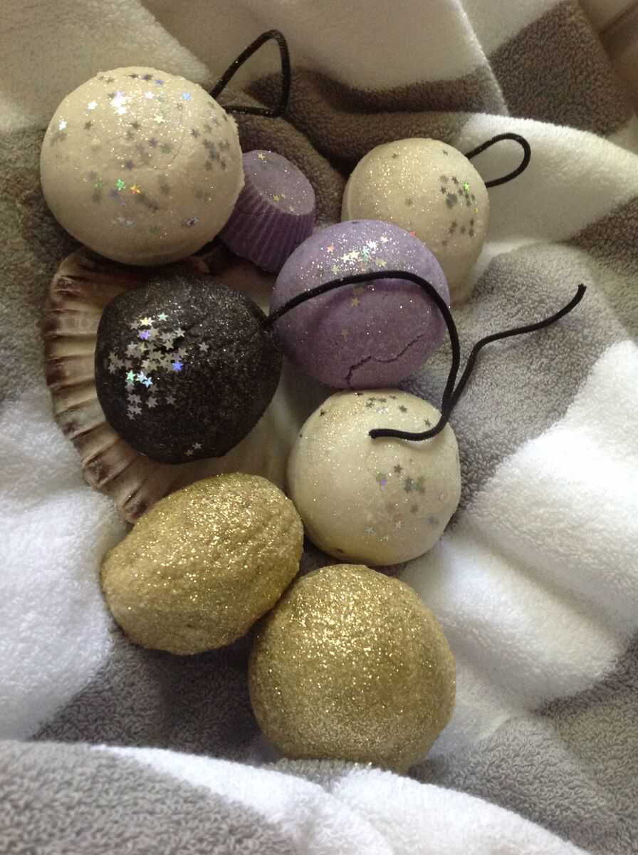 DIY: Бурлящие шарики-бомбочки для ванны своими руками