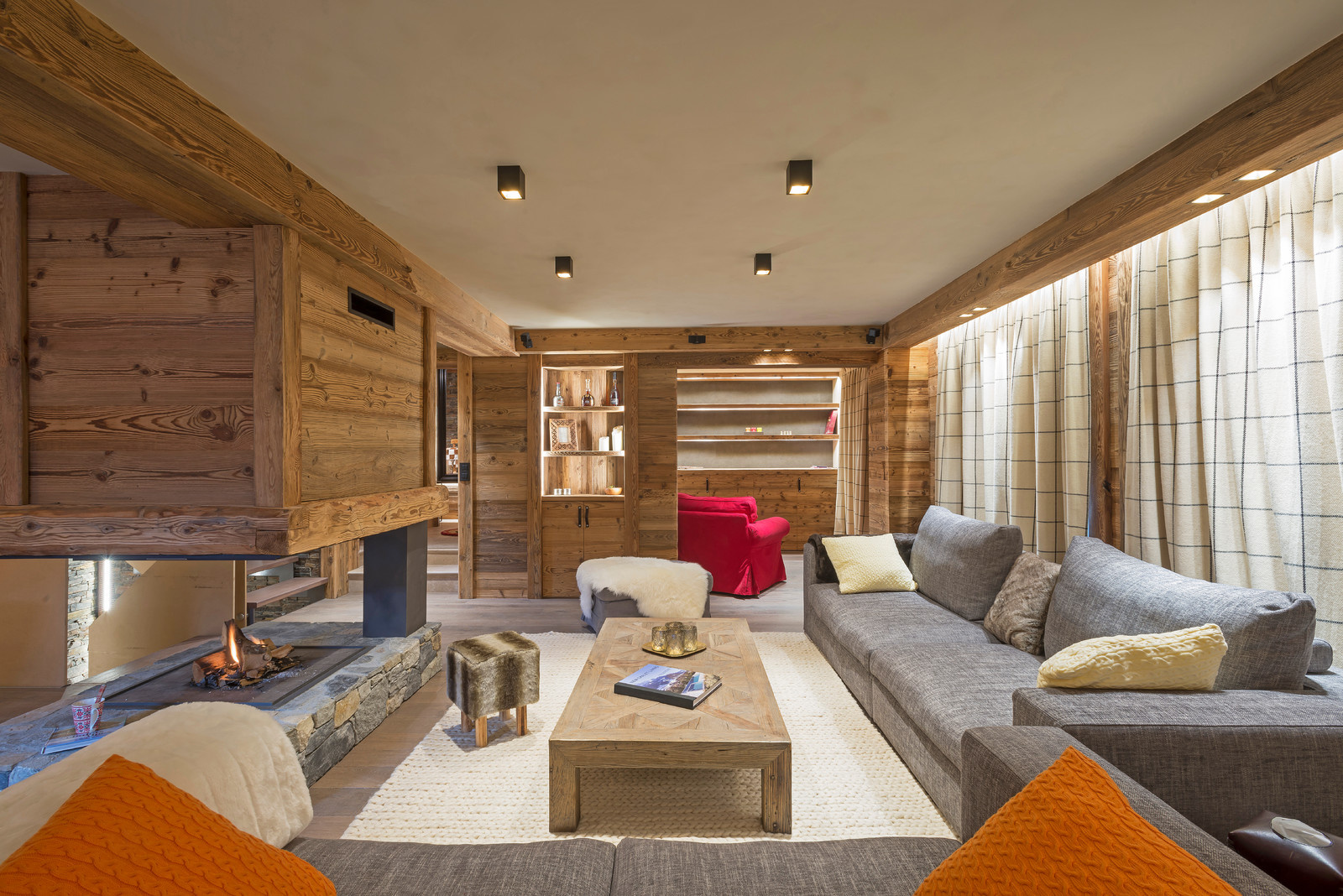 Houzz Франция: Семейное шале в Альпах