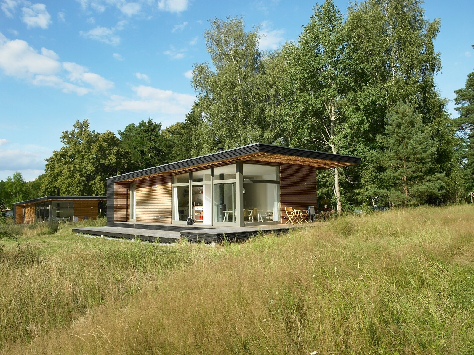 Houzz Германия: Летний домик стал «всесезонным» и ушел в тираж