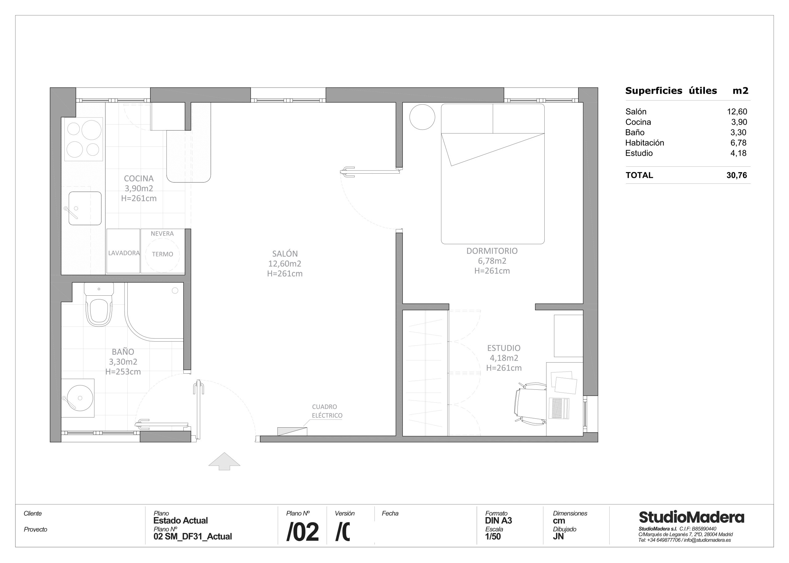 Houzz тур: 31 кв.м — квартира с «гнездом» для кота
