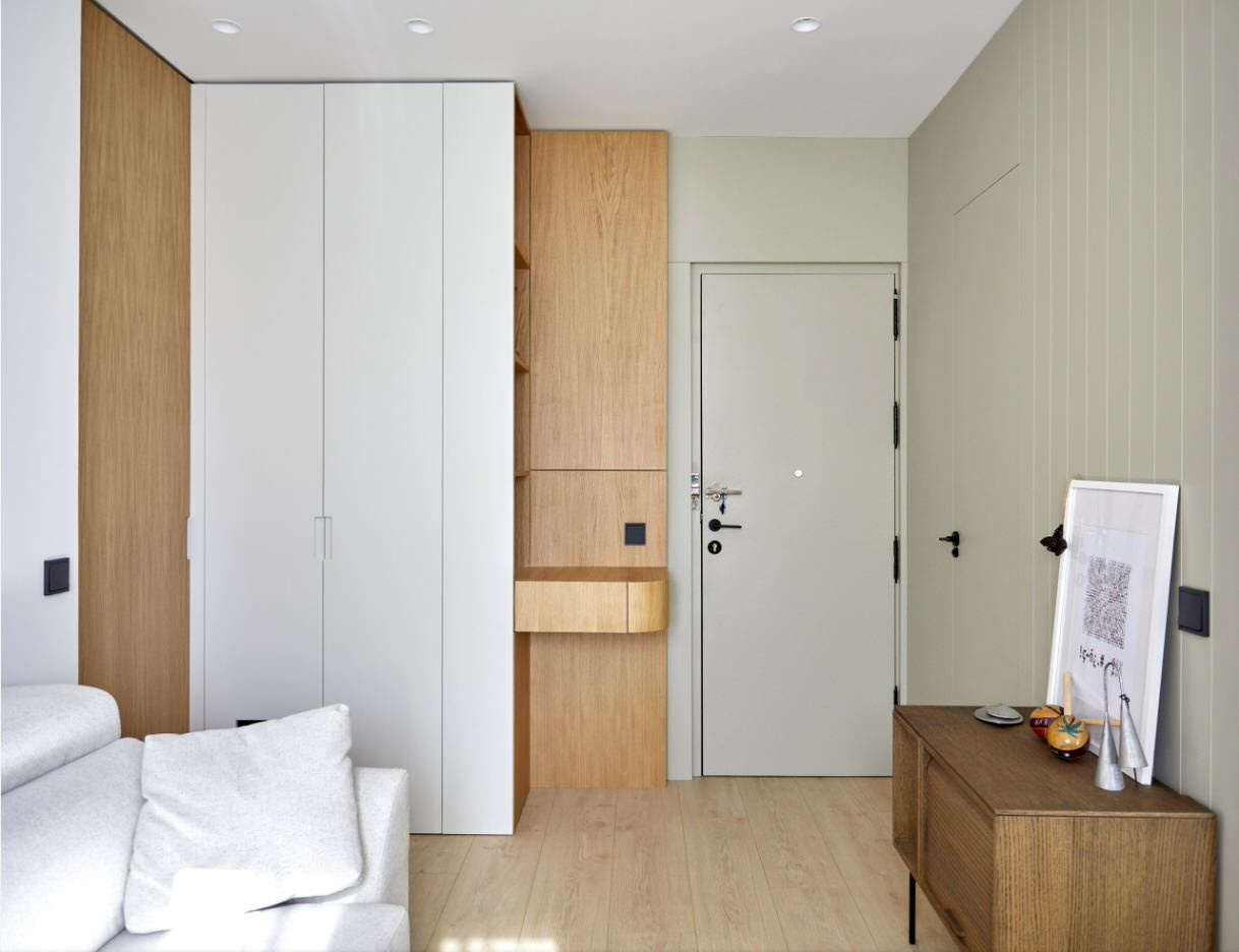 Houzz тур: 31 кв.м — квартира с «гнездом» для кота