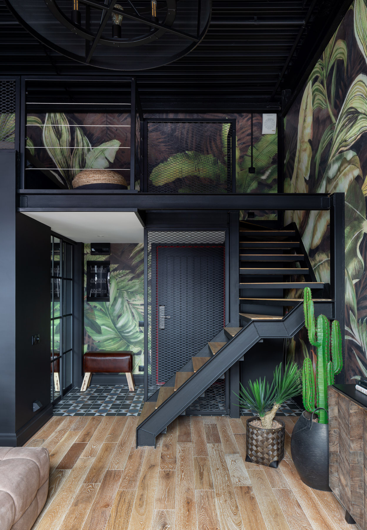 Houzz тур: Тропический лофт на месте чаеразвесочной фабрики