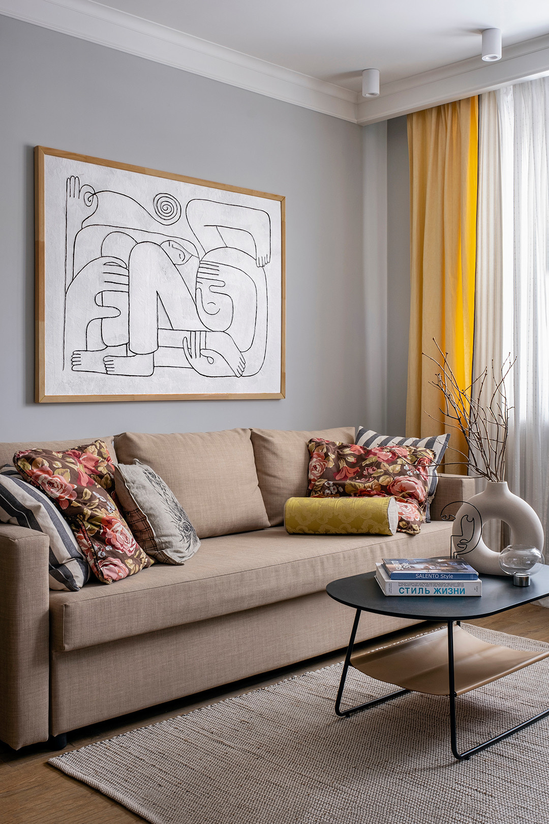 Houzz тур: 37 кв.м. — квартира с настроением писательской дачи