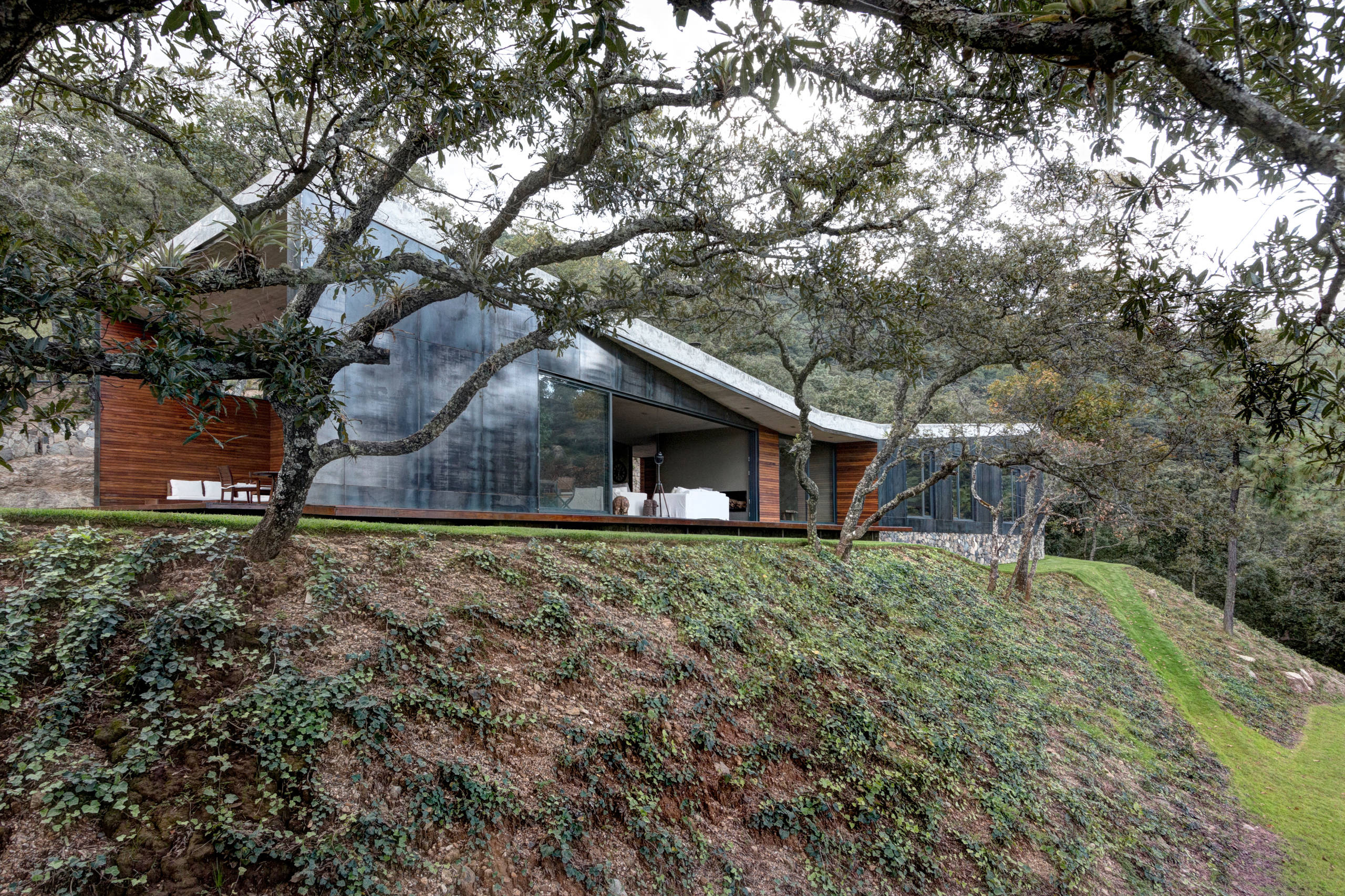 Houzz Мексика: Убежище для холостяка на холме