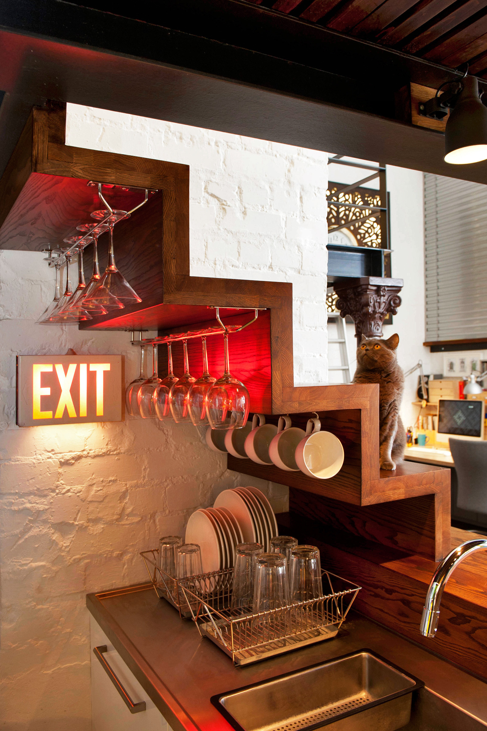 Houzz Литва: Лофт в Вильнюсе для ценителя Нью-Йорка и Крита