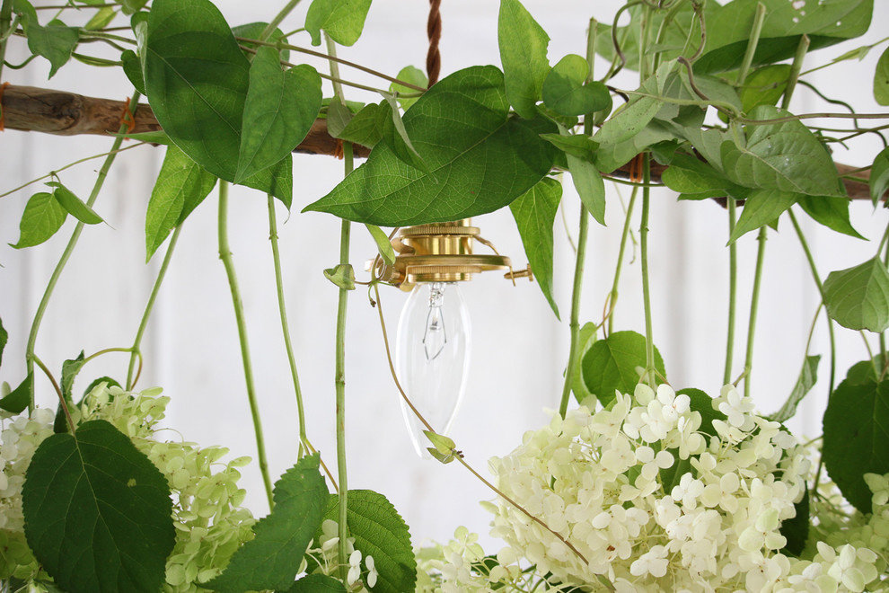 Своими руками: Подвесной букет из пышных гортензий